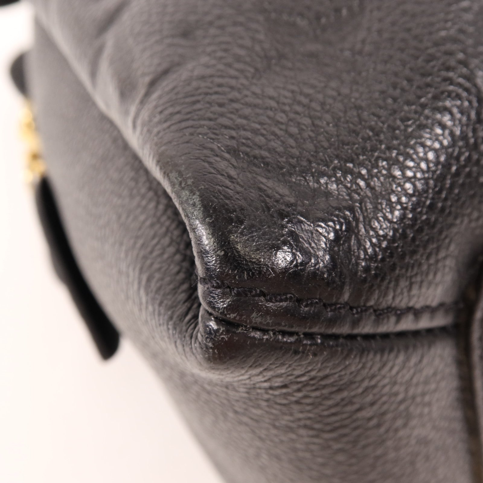 LOUIS VUITTON Monogram Empreinte Vosges MM金扣手挽肩背兩用袋