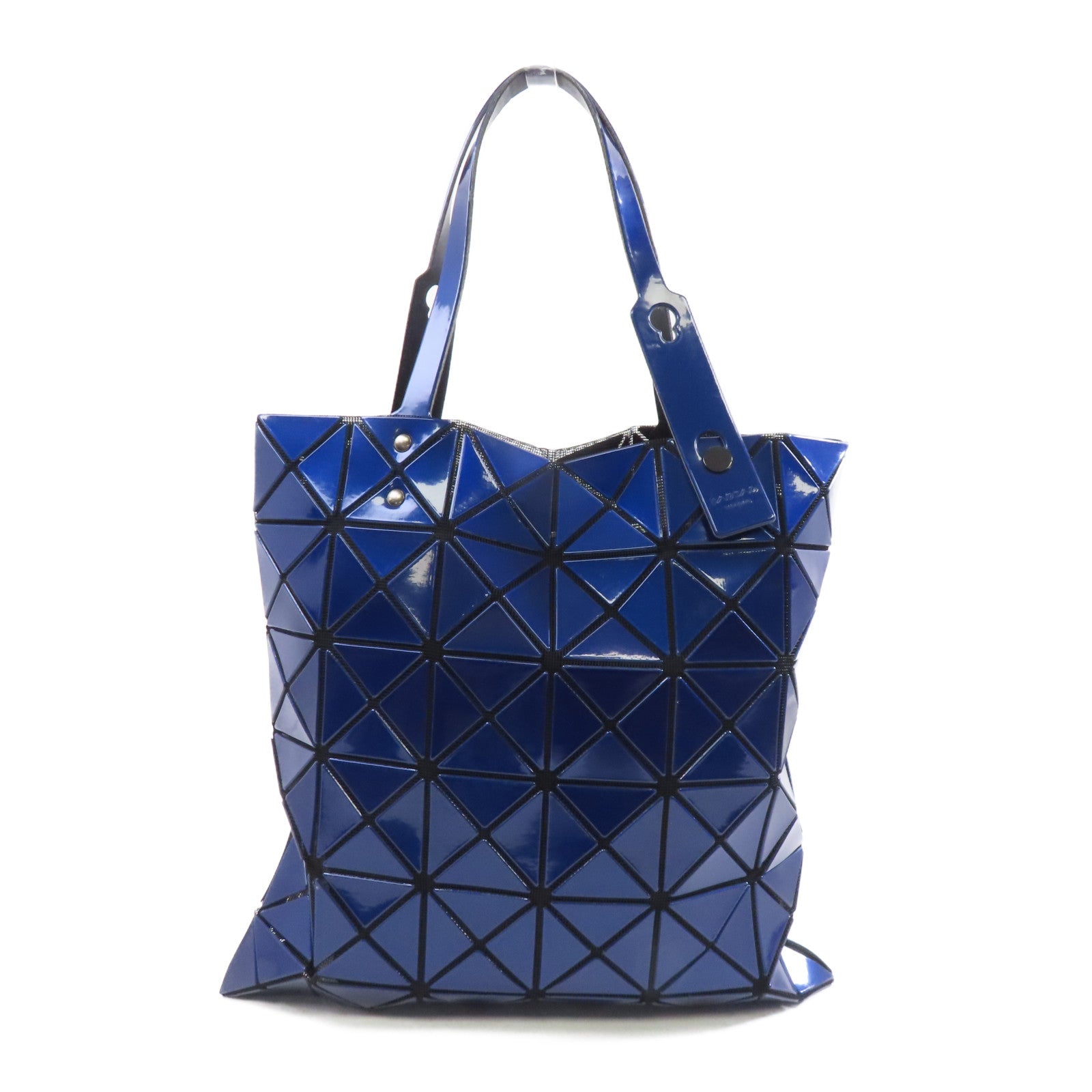 BAO BAO ISSEYMIYAKE PVC BAO BAO手挽袋藍色