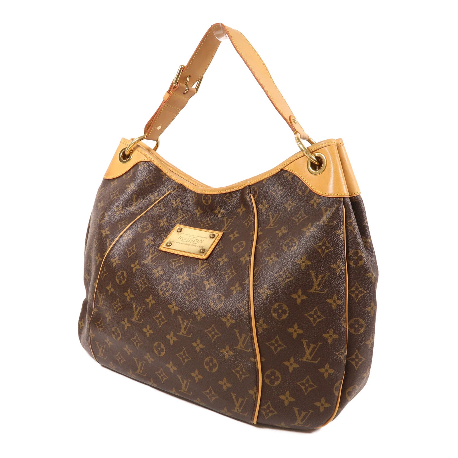 LOUIS VUITTON Monogram Galliera GM金扣肩背袋