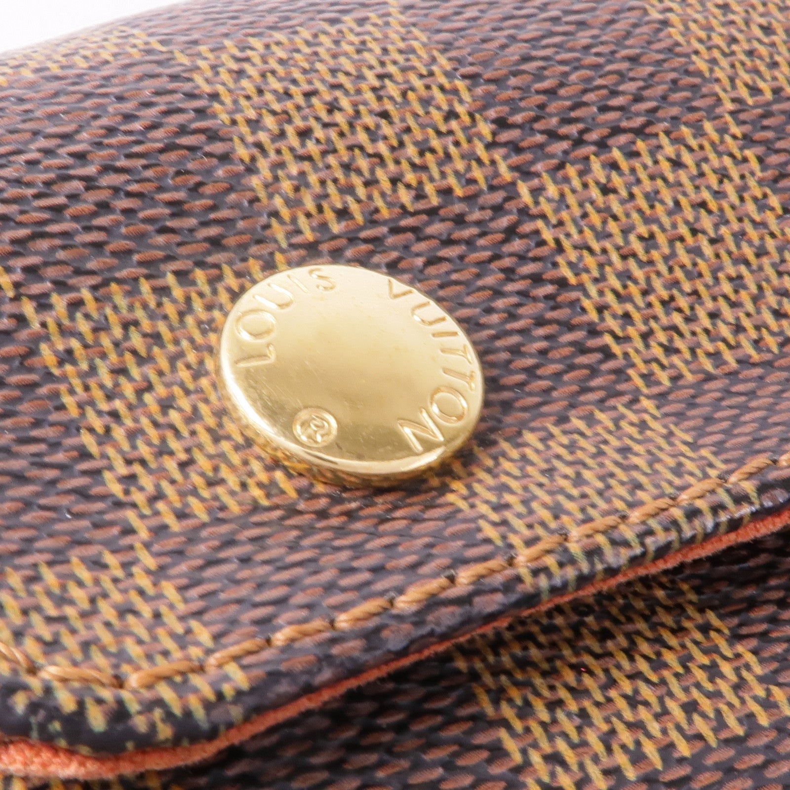 LOUIS VUITTON Damier Naviglio金扣肩背袋