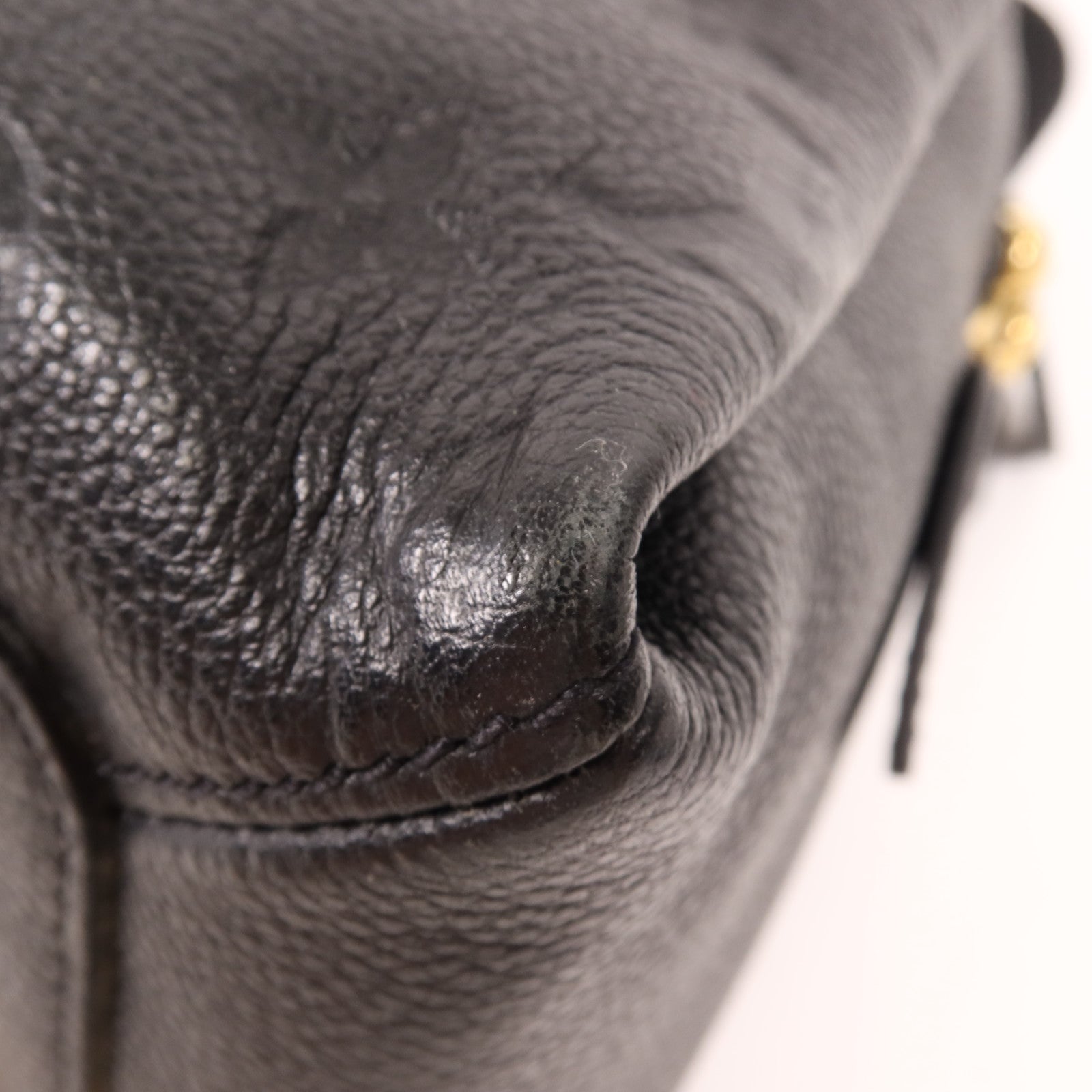 LOUIS VUITTON Monogram Empreinte Vosges MM金扣手挽肩背兩用袋