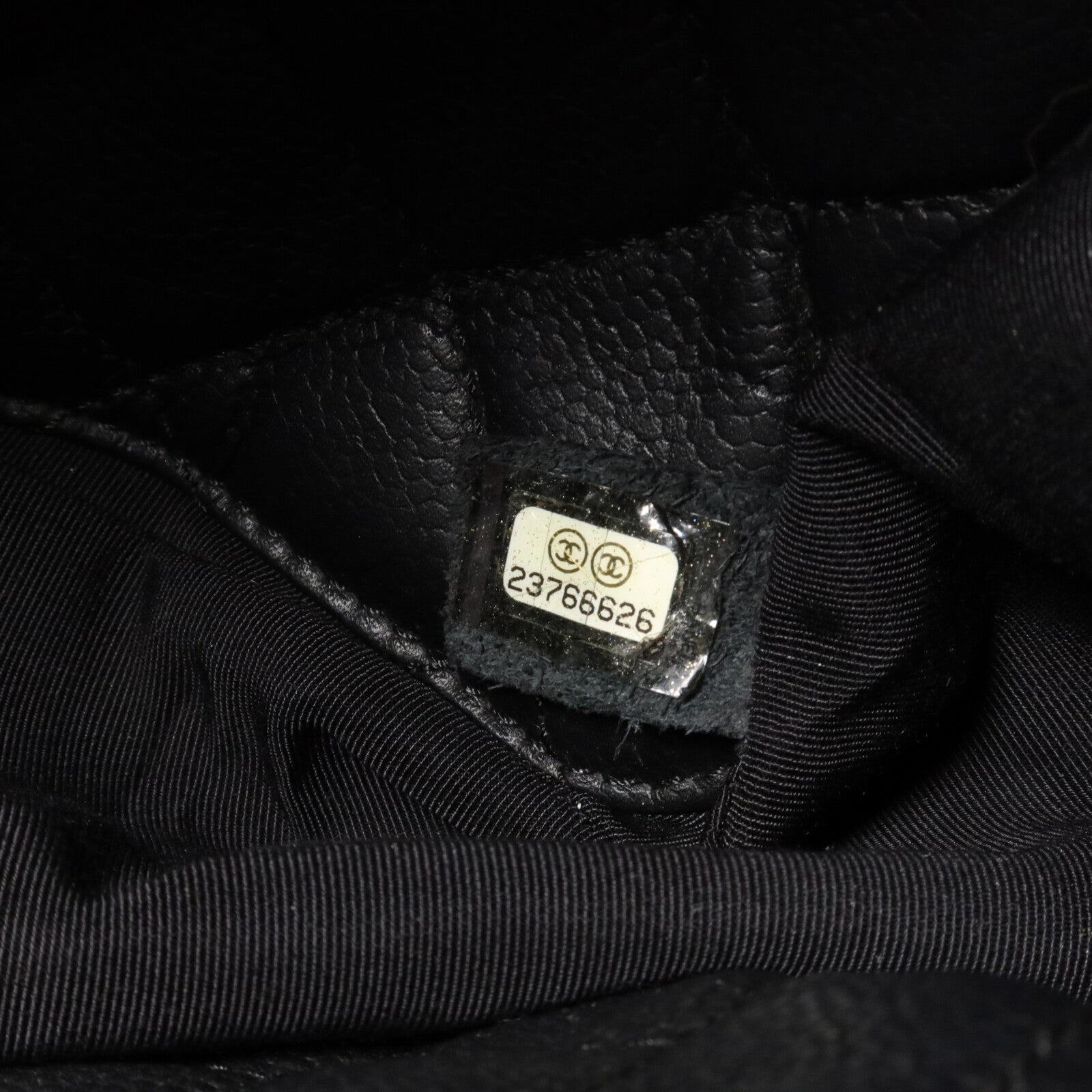 CHANEL 牛皮皮革CC Logo Shopping Bag鏈帶手挽肩背兩用袋