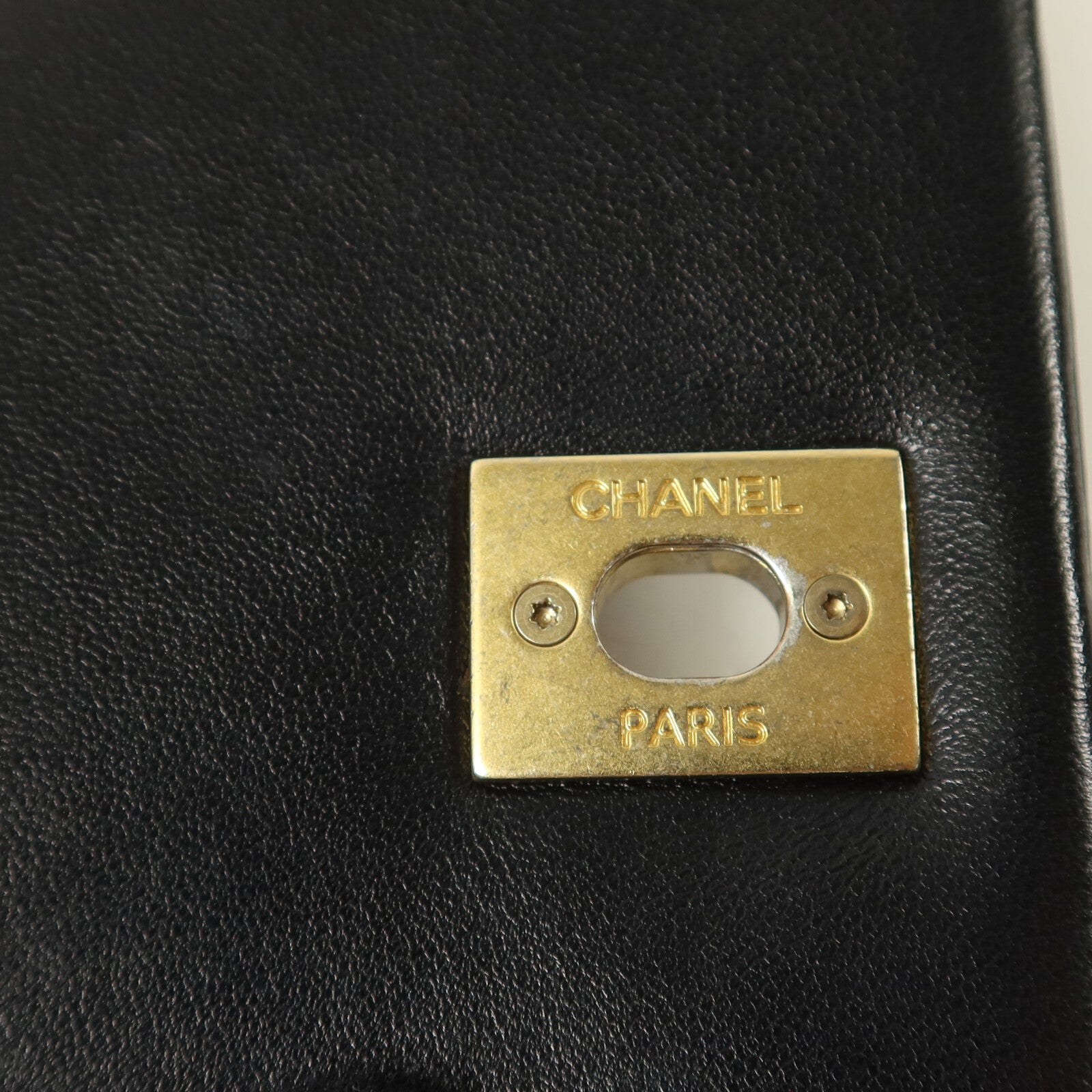 CHANEL 羊皮皮革Chain Shoulder鏈帶肩背袋