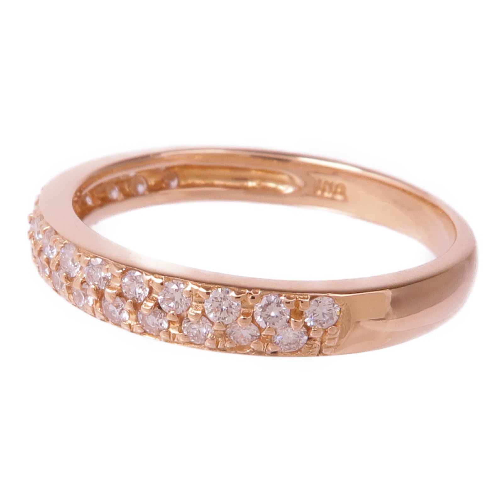 JEWELRY 18K玫瑰金Diamond Ring鑽石戒指US#7