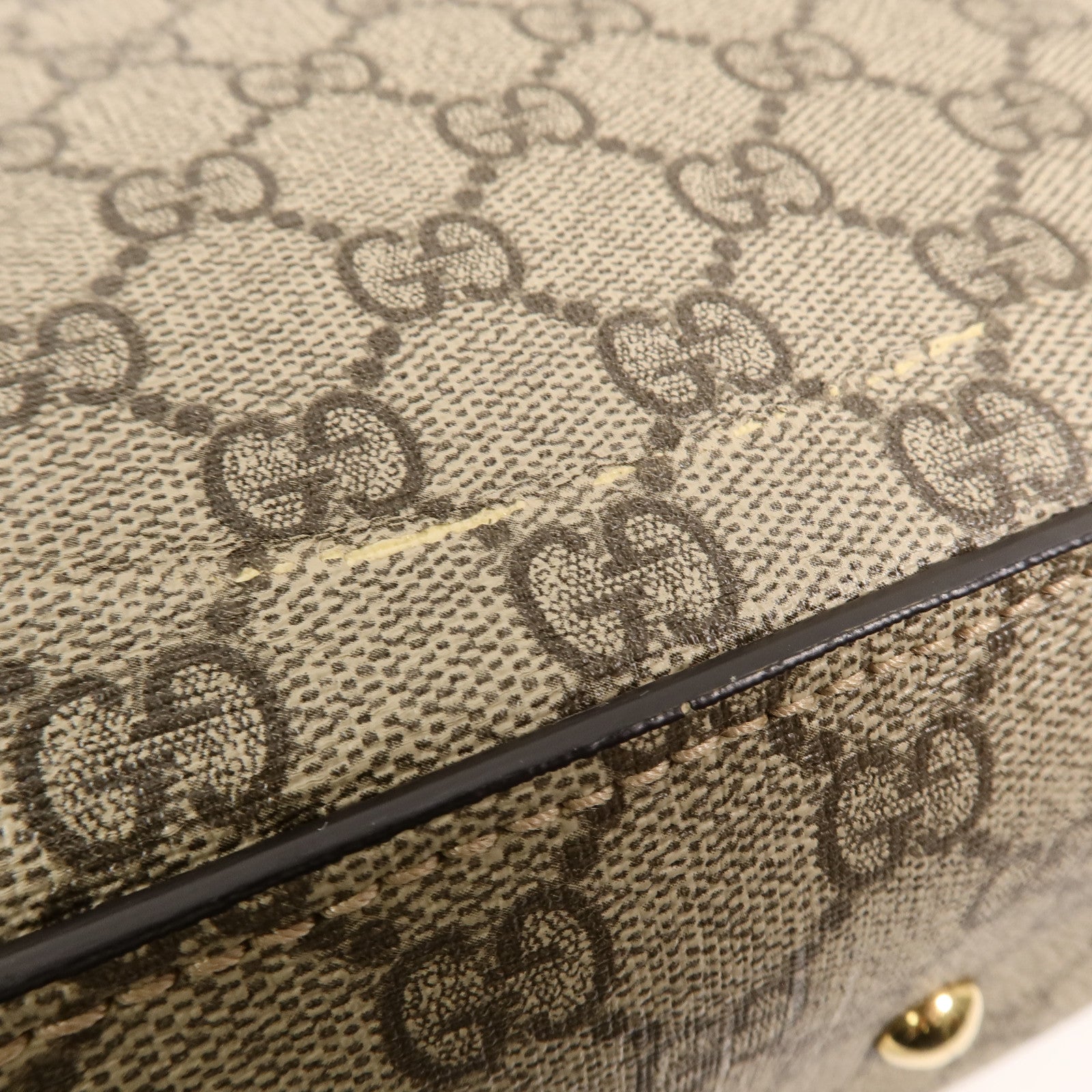 GUCCI 【激減優惠】塗層帆布Tote Bag肩背袋