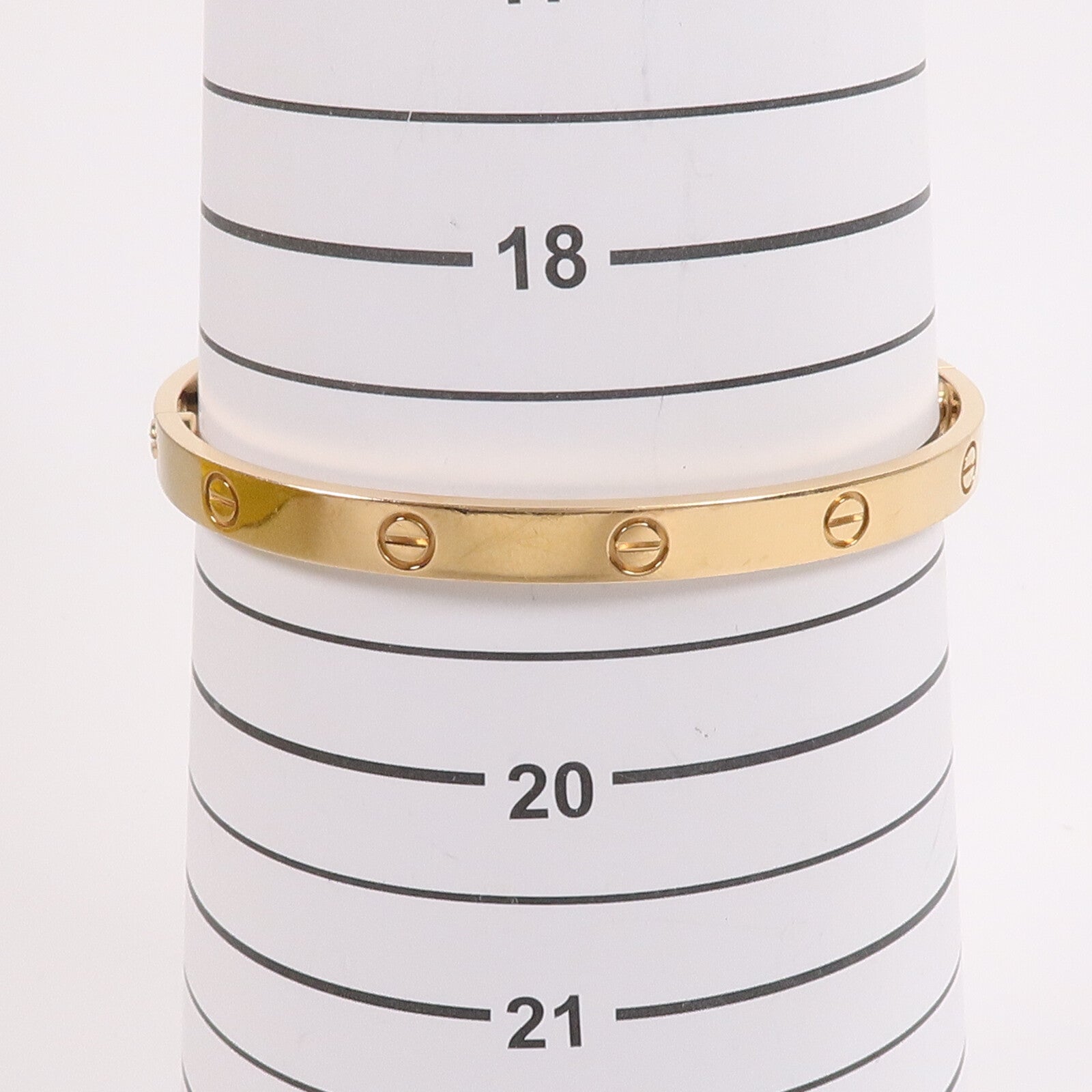 CARTIER 18K玫瑰金Love Bracelet手鐲