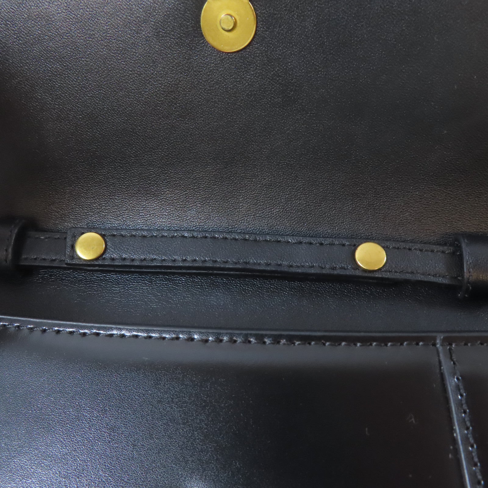 BALENCIAGA 皮革Hourglass金扣鏈帶肩背袋黑色