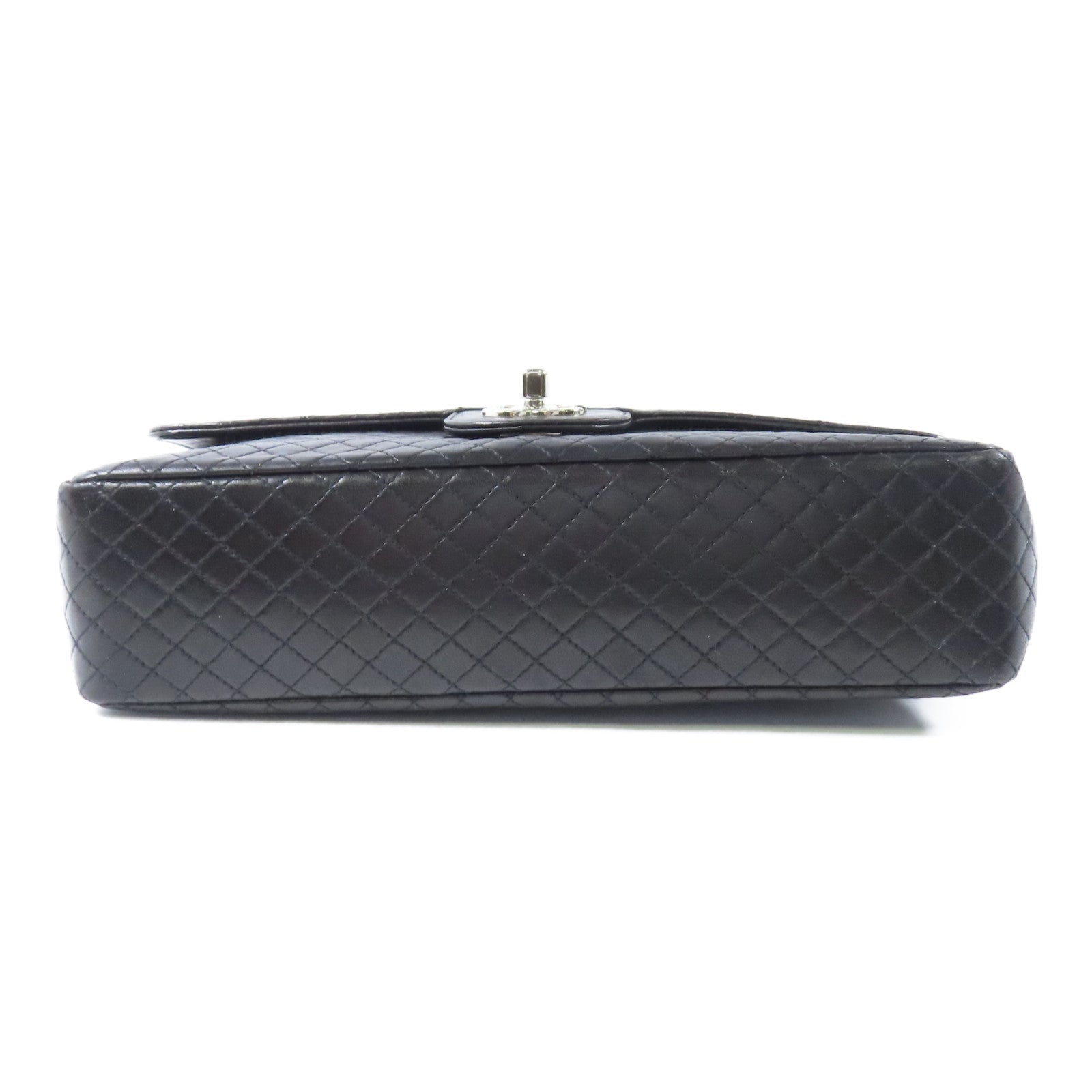 CHANEL 【激減優惠】羊皮皮革Vintage Chain Shoulder銀扣鏈帶肩背袋