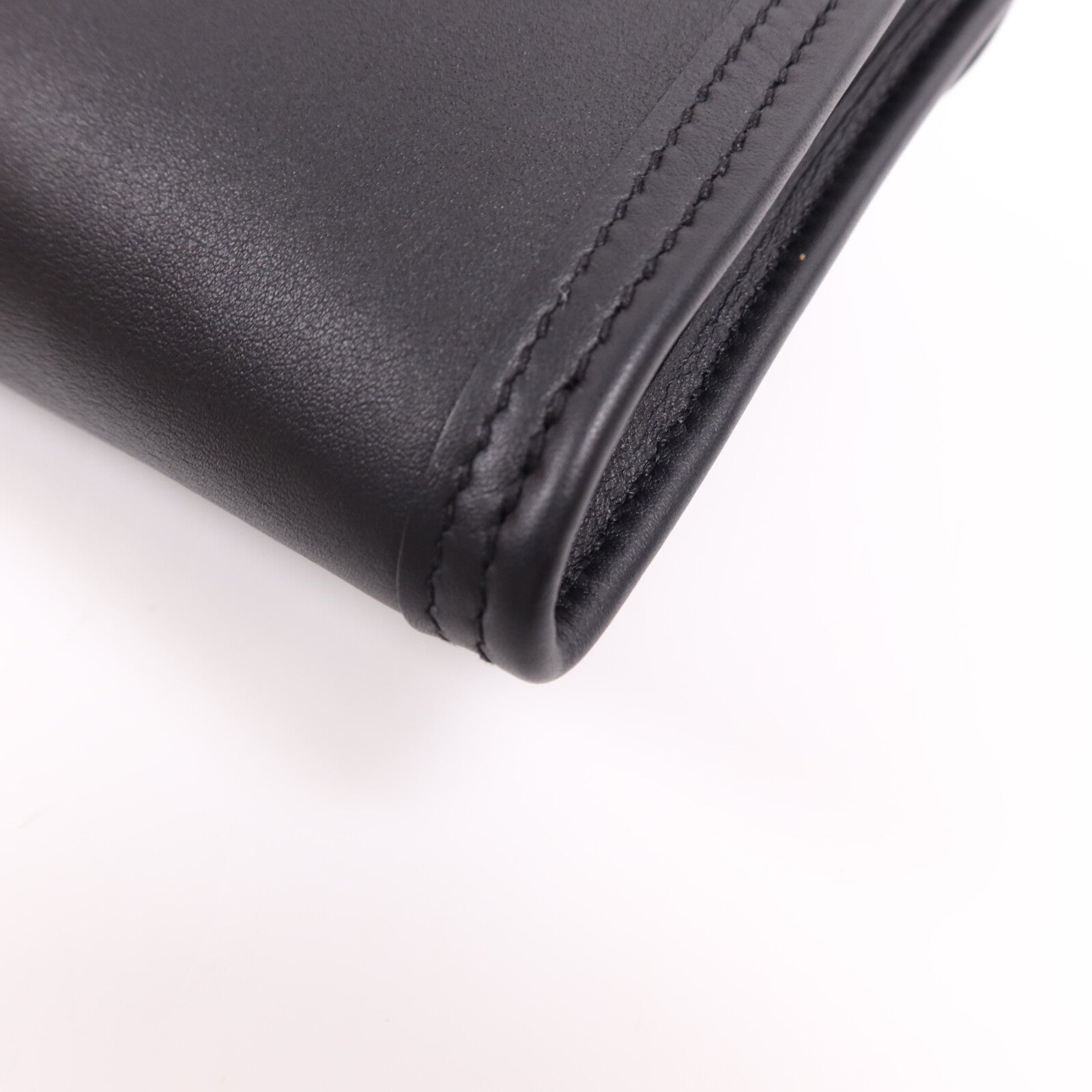 HERMES Swift皮革Jige PM手拿包Noir