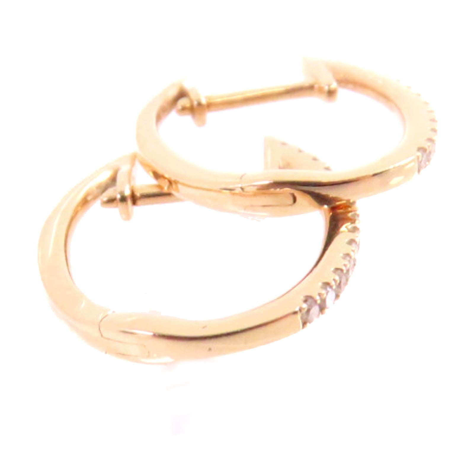 JEWELRY 18K玫瑰金/鑽石Diamond Earrings耳環