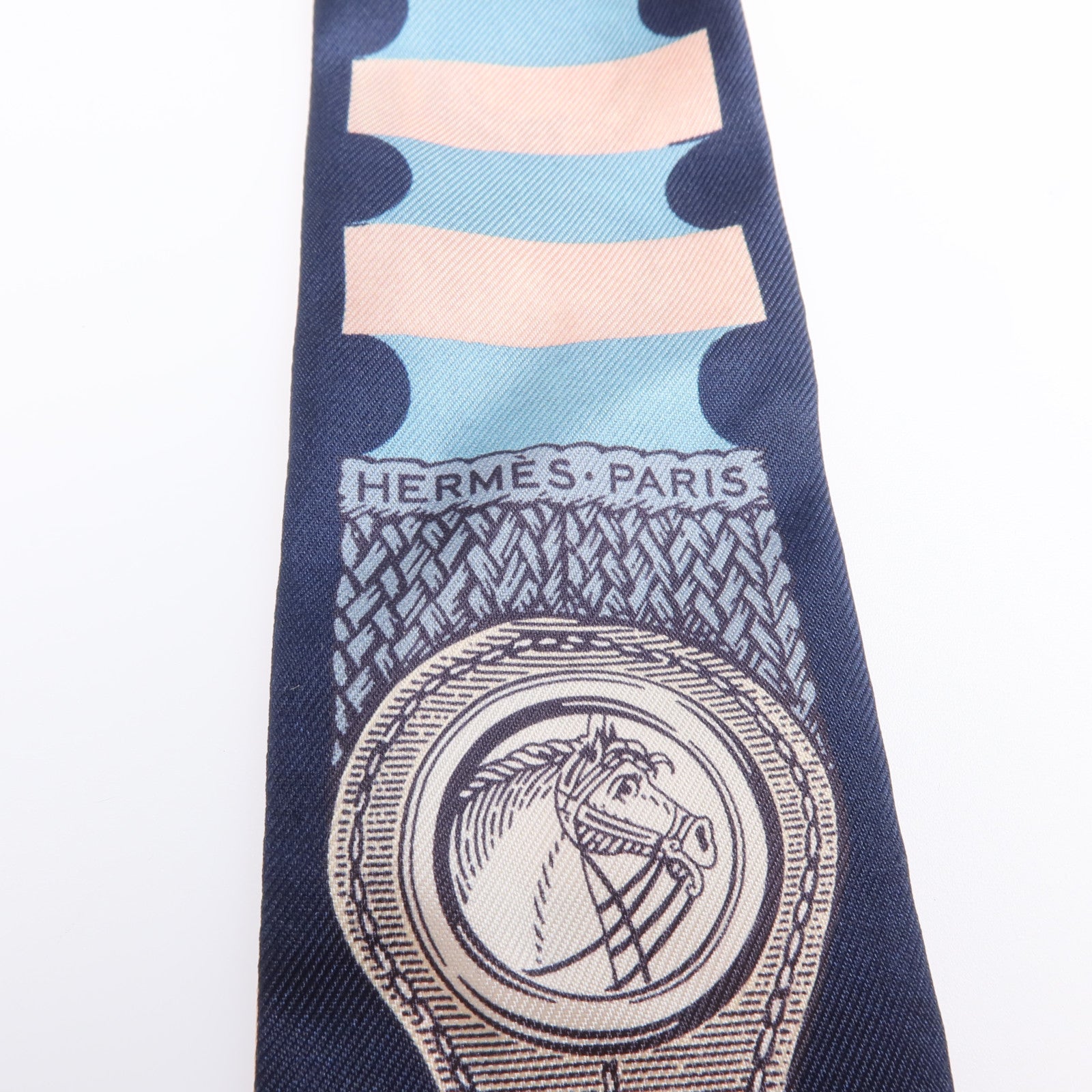 HERMES 【激減優惠】絲質Twilly絲巾