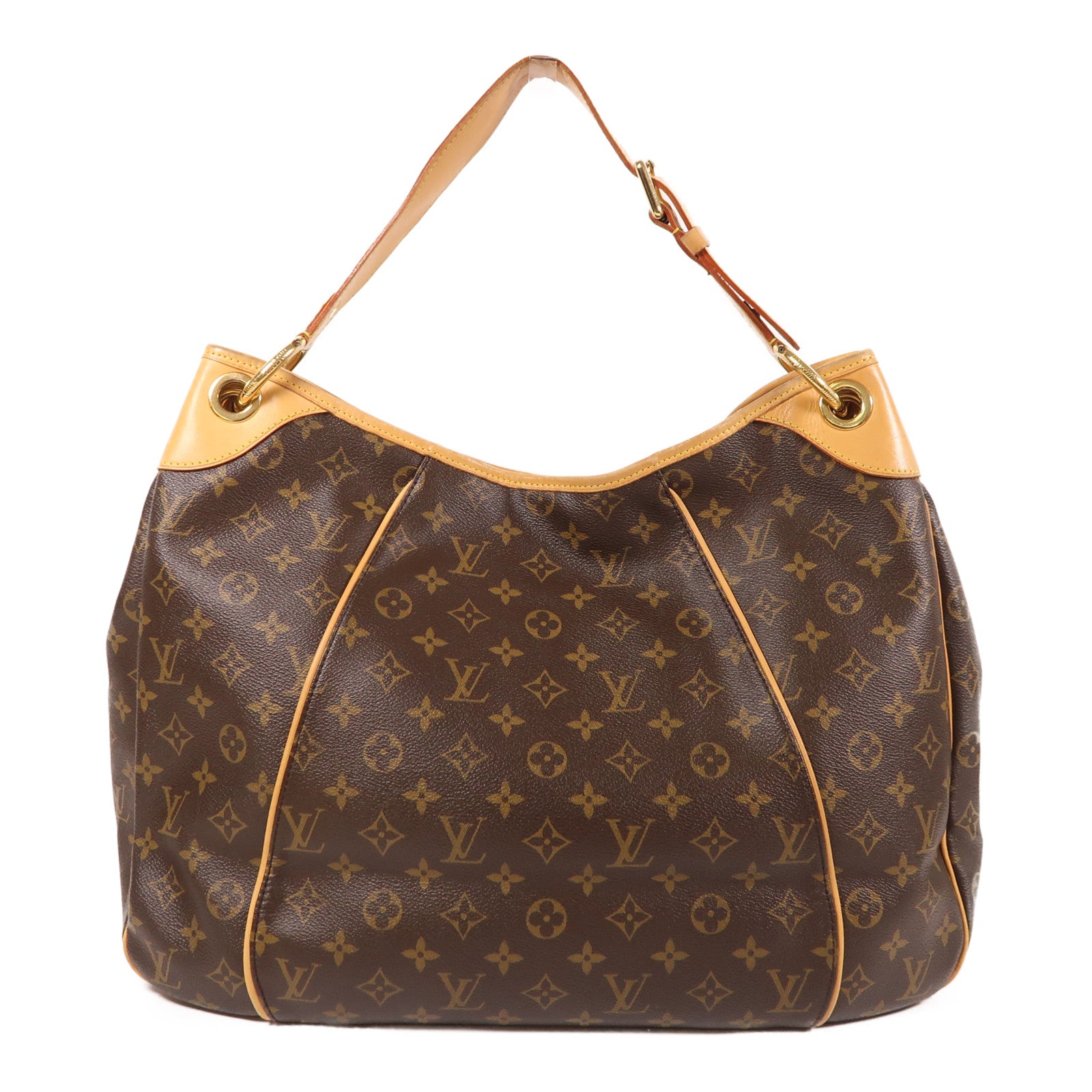 LOUIS VUITTON Monogram Galliera GM金扣肩背袋