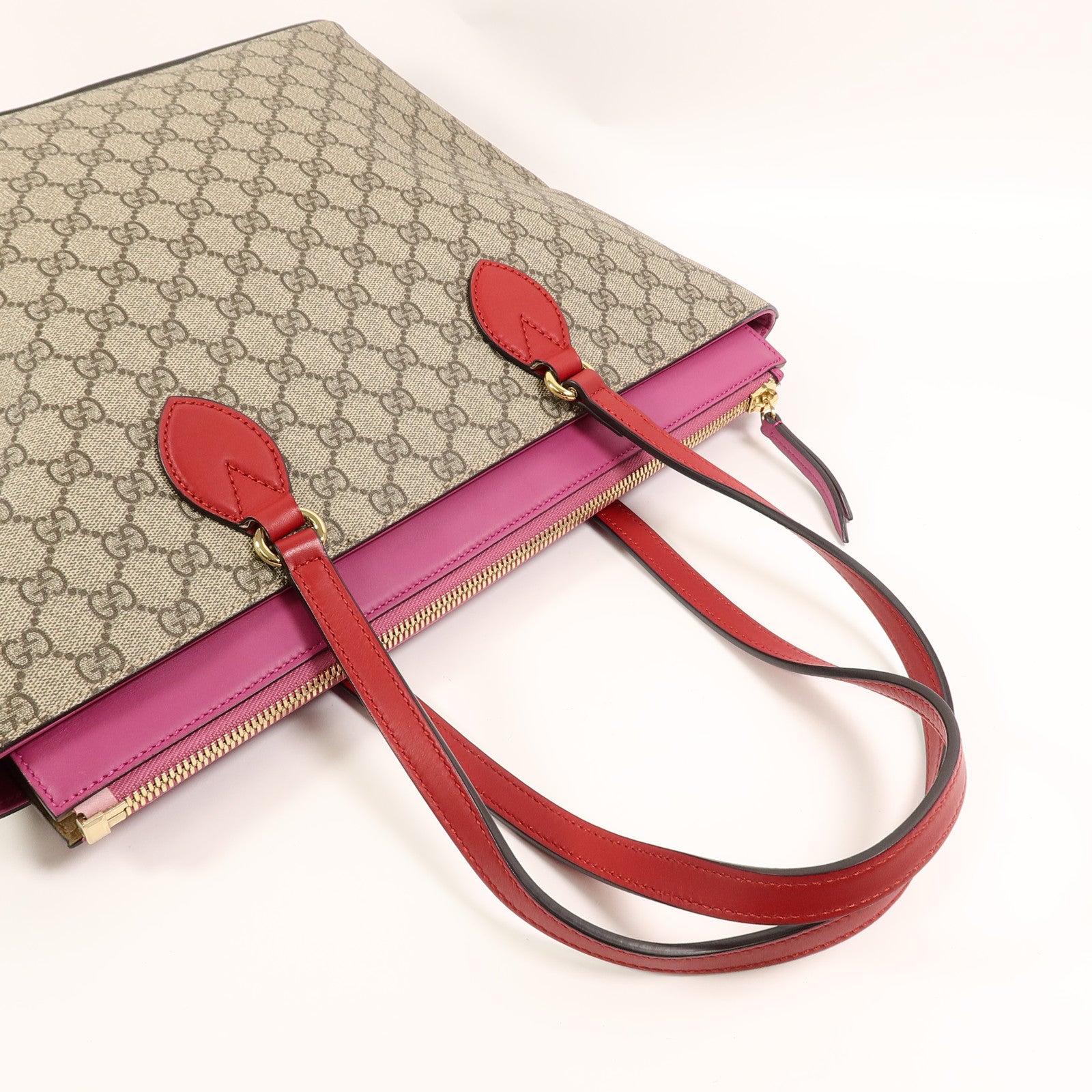 GUCCI 【激減優惠】塗層帆布Tote Bag肩背袋