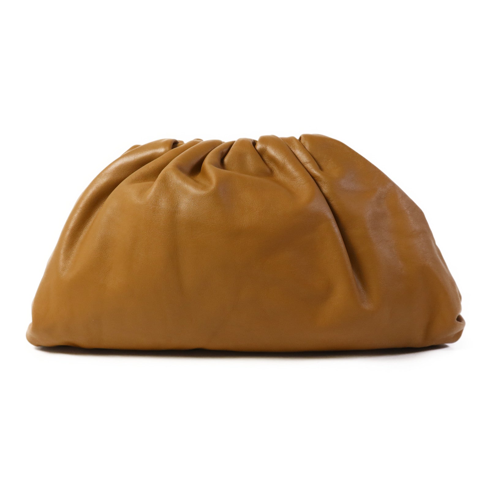BOTTEGA VENETA 牛皮皮革Pouch Clutch Bag金扣手拿包
