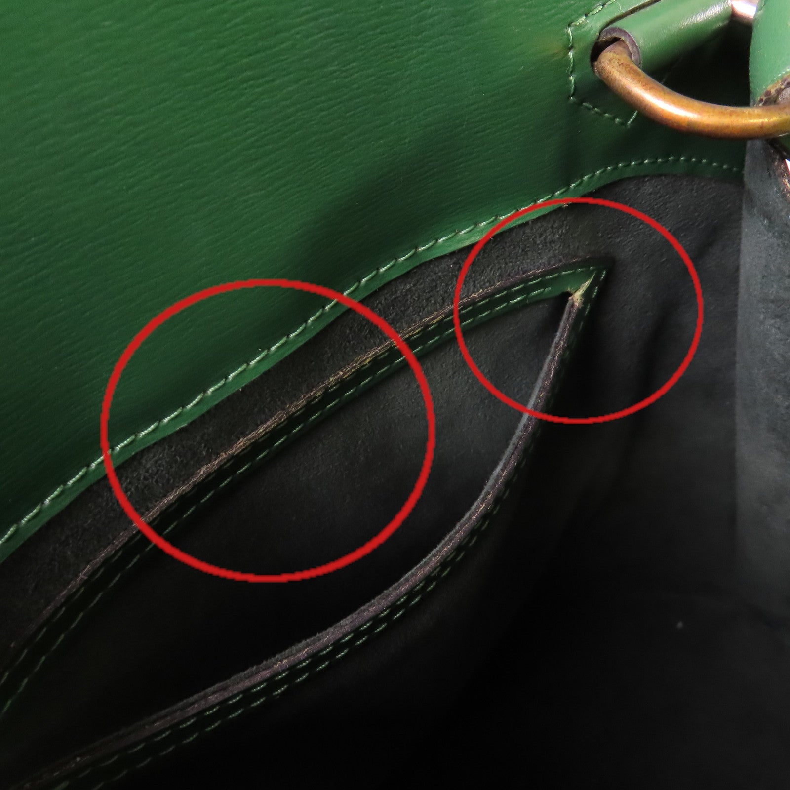 LOUIS VUITTON 【激減優惠】Epi Cluny Shoulder Bag金扣肩背袋綠色