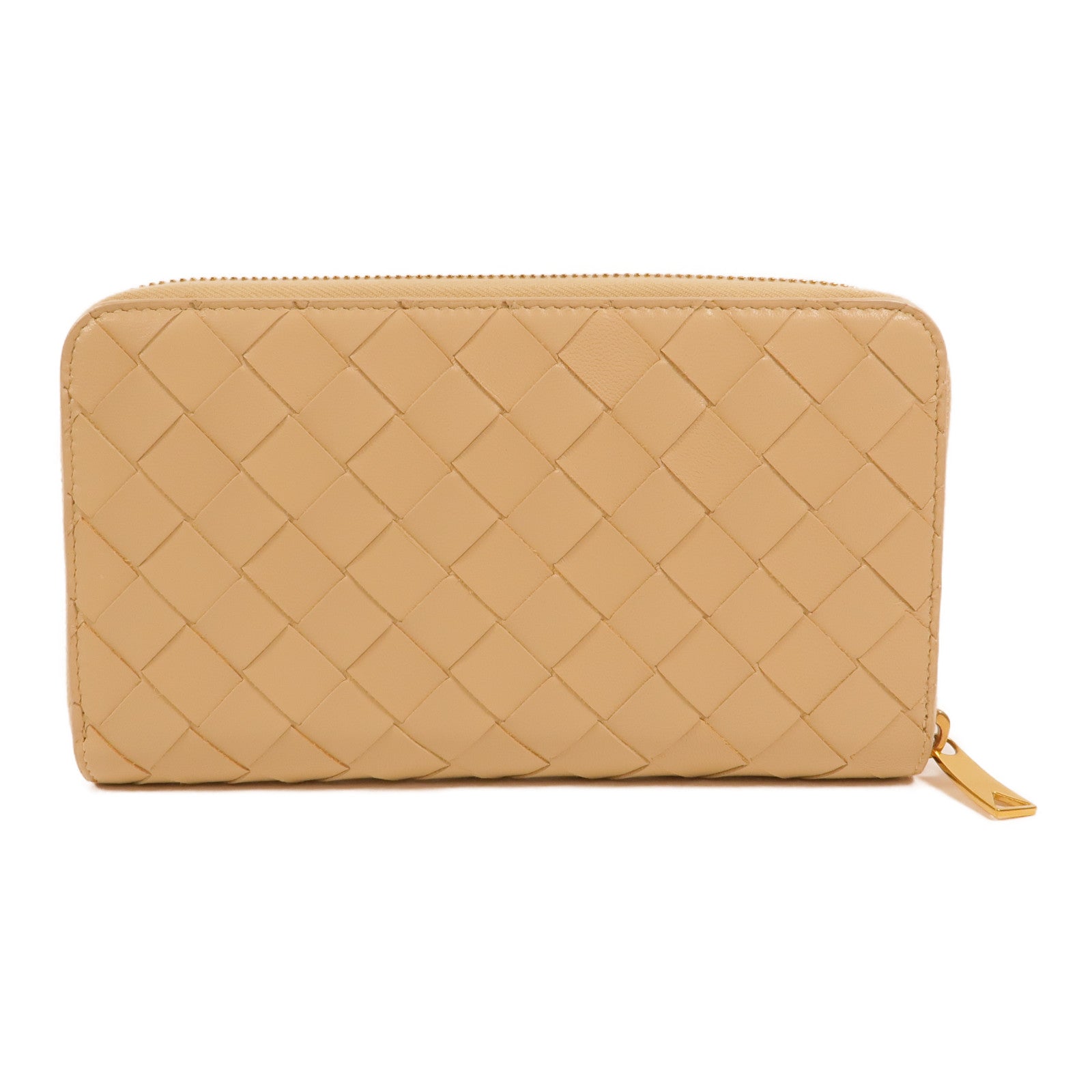 BOTTEGA VENETA 羊皮皮革Zipper Long Wallet長錢包