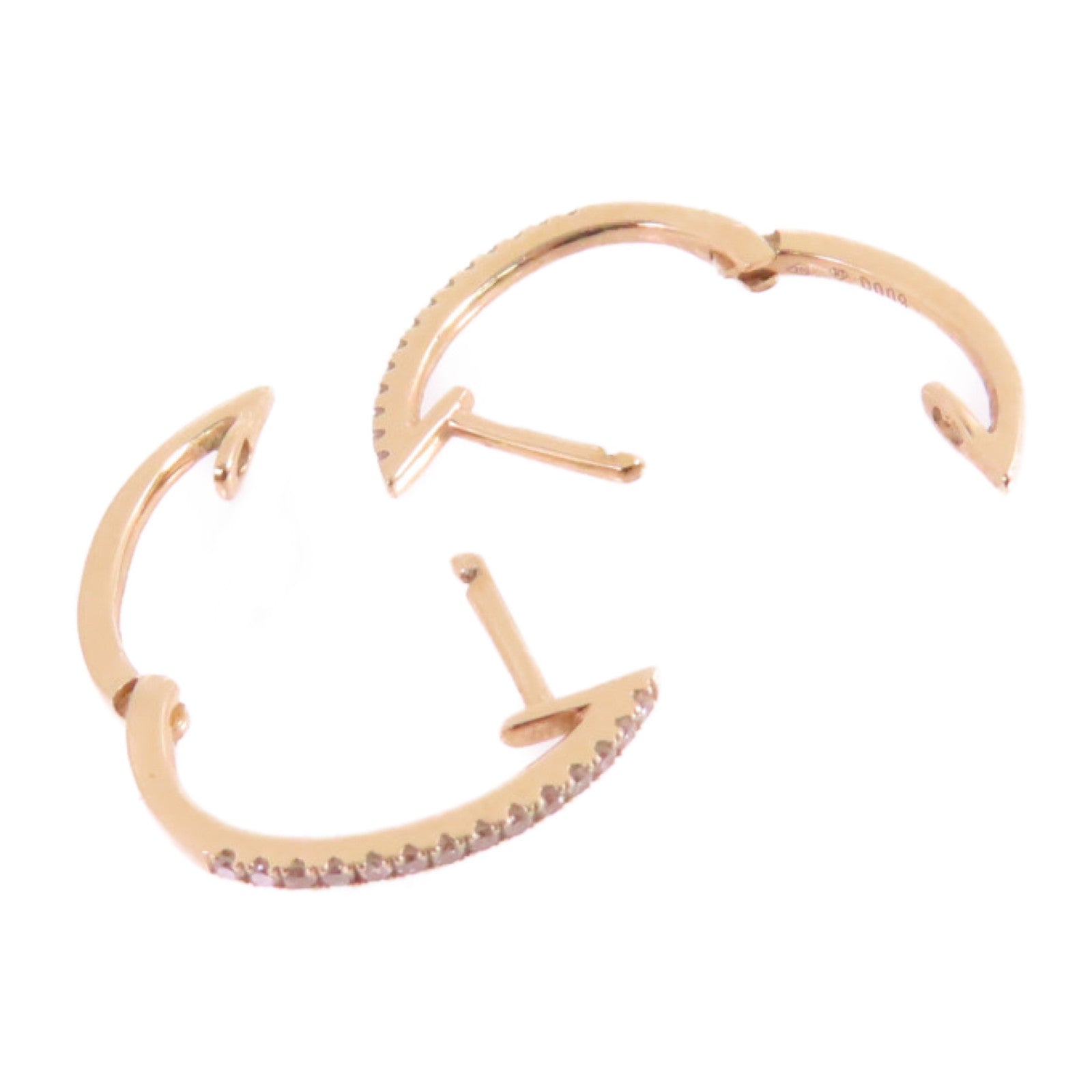 JEWELRY 18K玫瑰金/鑽石Diamond Earrings耳環
