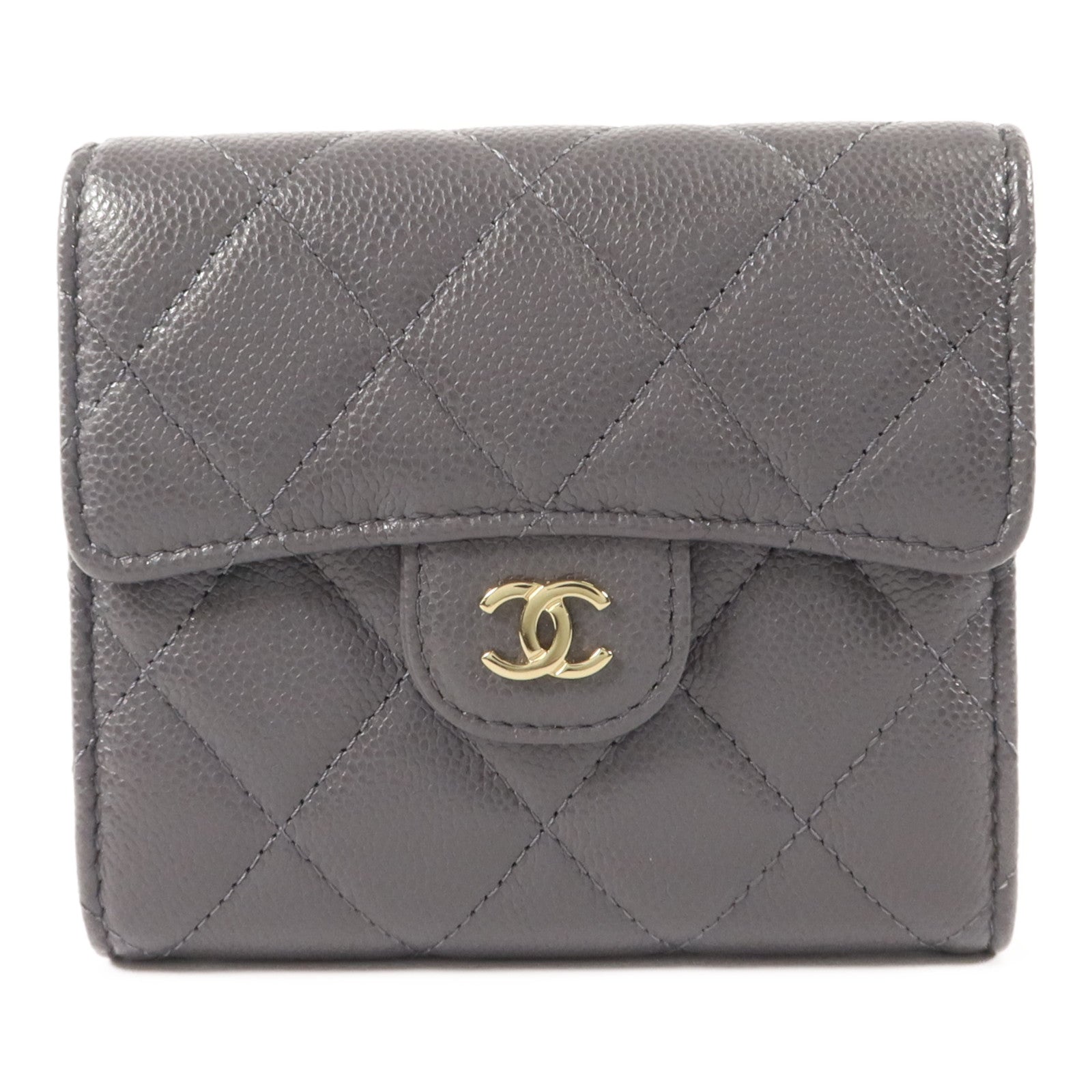 CHANEL 牛皮皮革Classic Small Flap Wallet錢包