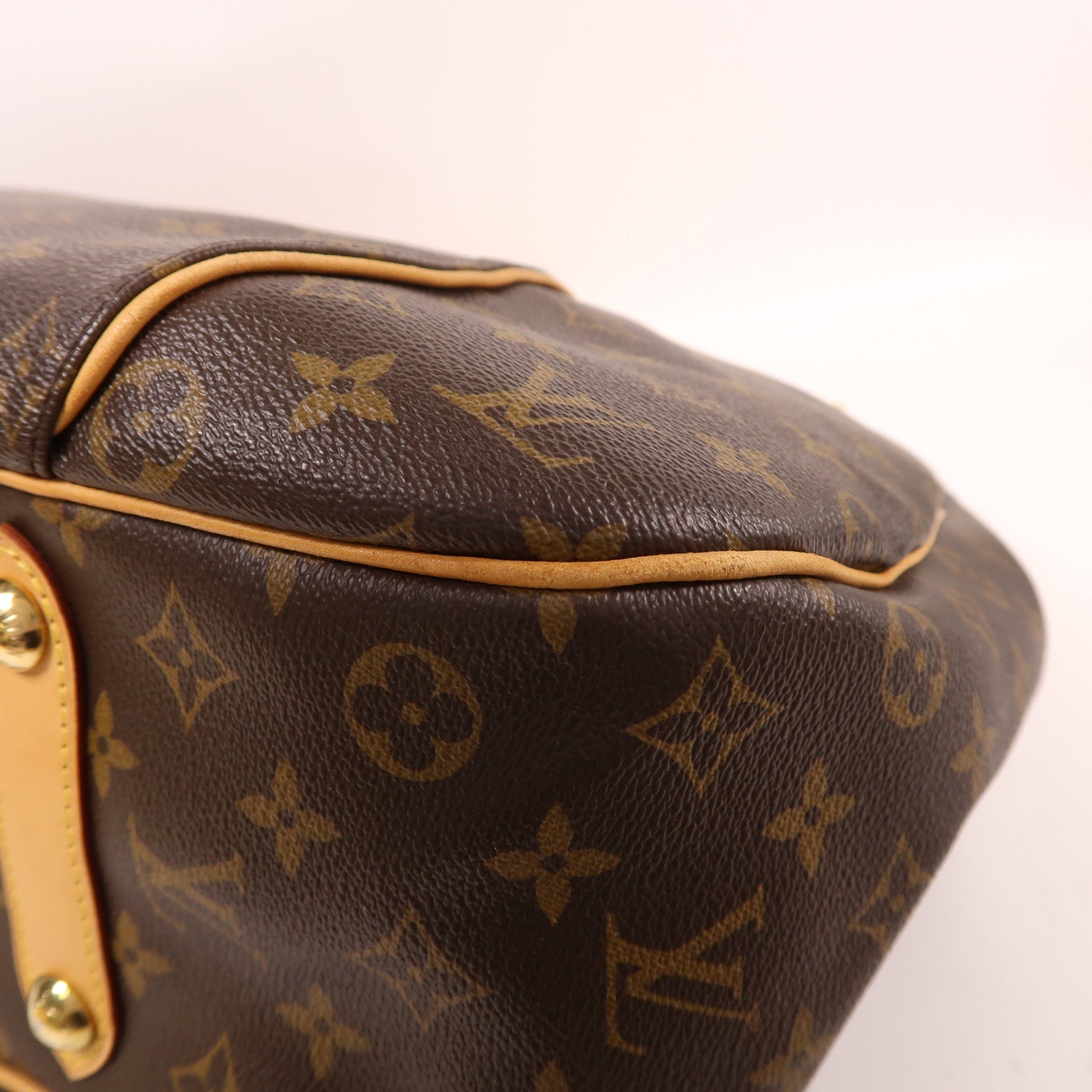 LOUIS VUITTON Monogram Galliera GM金扣肩背袋
