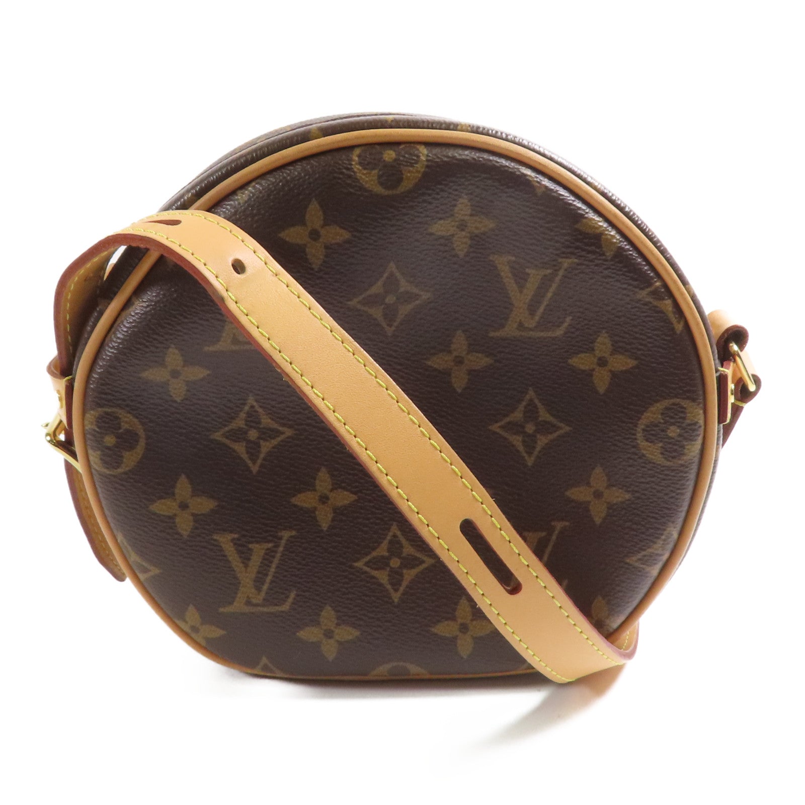 LOUIS VUITTON LV GHW Boite Chapeau Souple PM Shoulder Bag M45578 Monogram Brown
