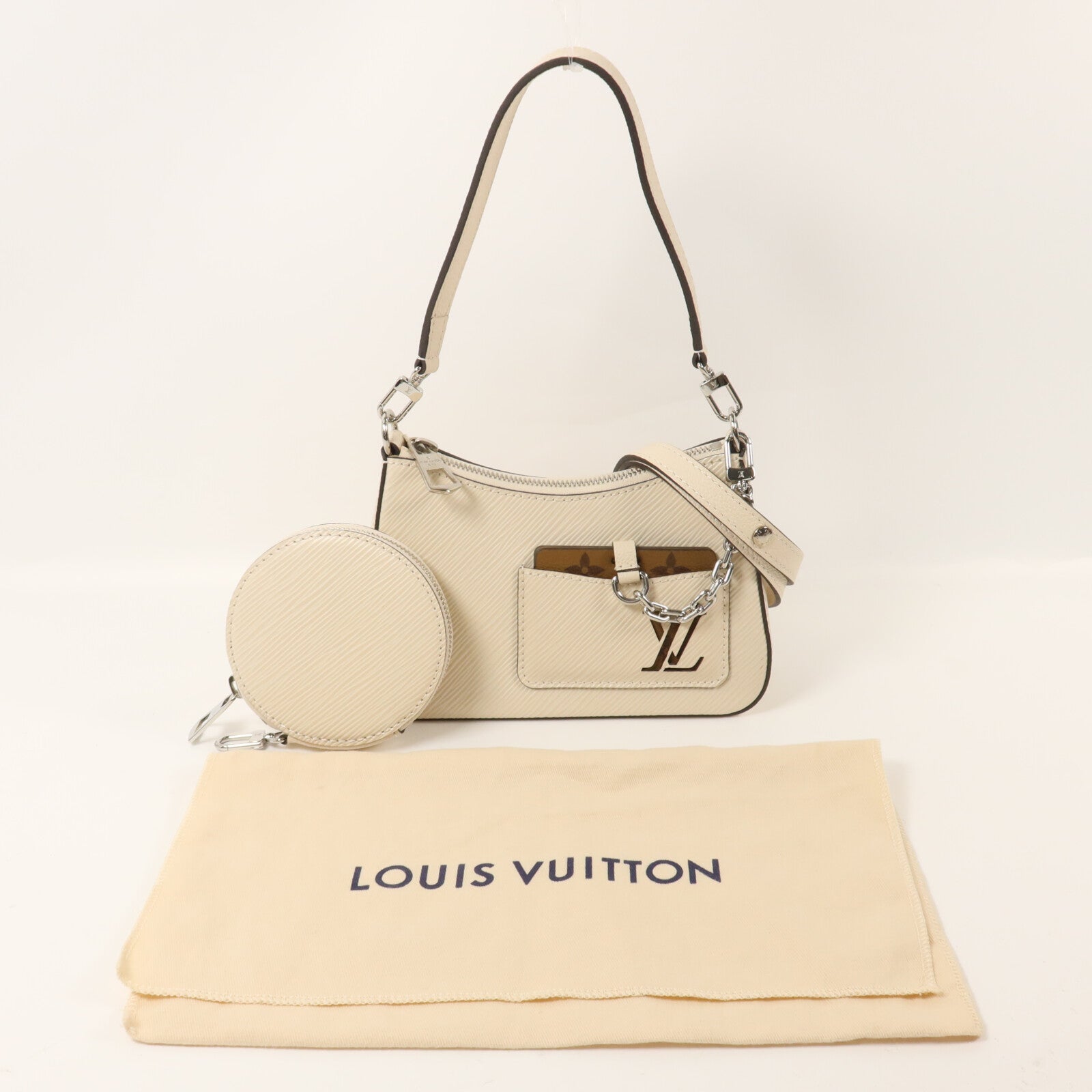 LOUIS VUITTON Epi Marellini手挽肩背兩用袋