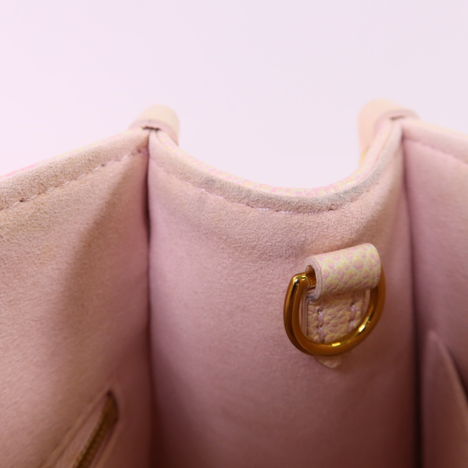 LOUIS VUITTON Monogram Empreinte On The Go PM金扣手挽肩背兩用袋