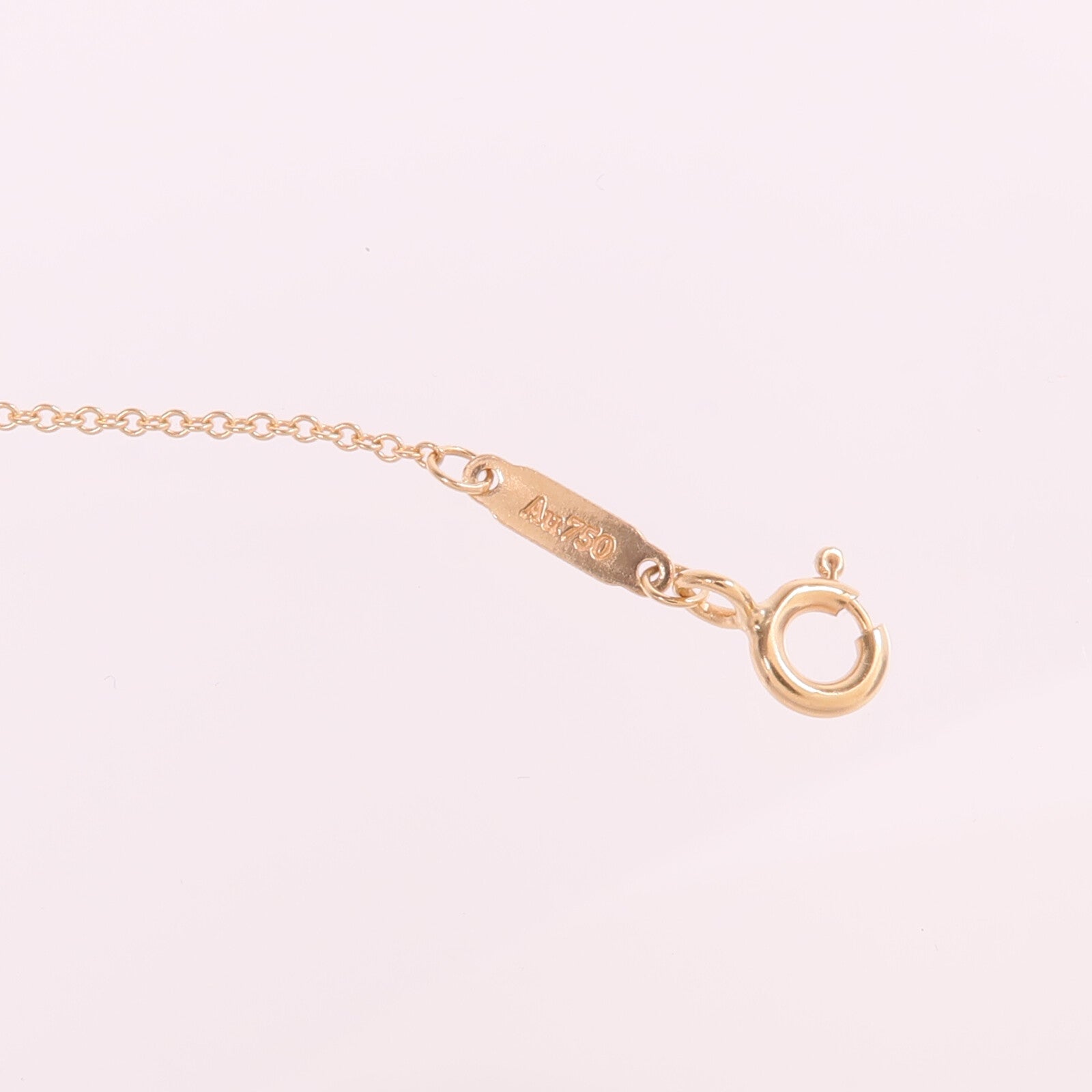 TIFFANY＆CO 18K玫瑰金Return to Tiffany Heart Tag Pendant項鍊