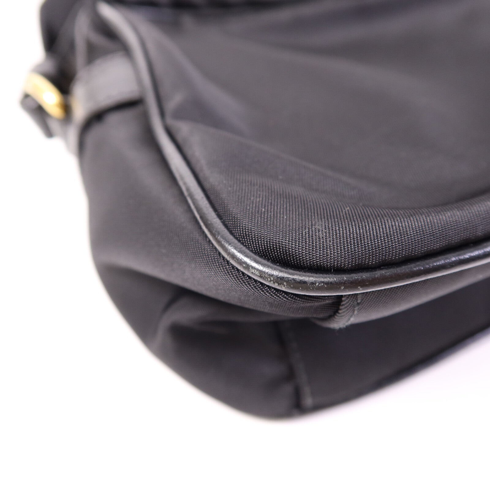 PRADA 尼龍Shoulder Bag金扣肩背袋