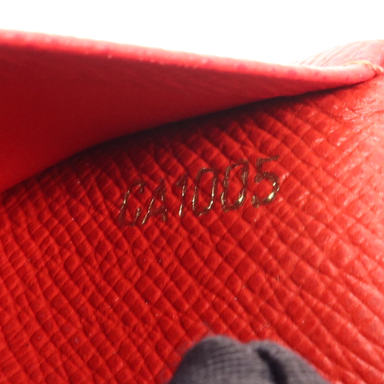 LOUIS VUITTON Epi Card Case卡片套