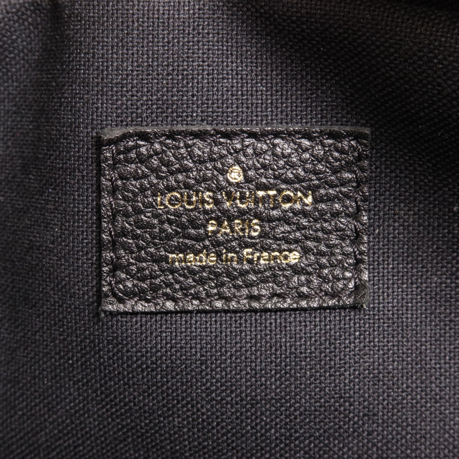 LOUIS VUITTON Monogram Empreinte Vosges MM金扣手挽肩背兩用袋