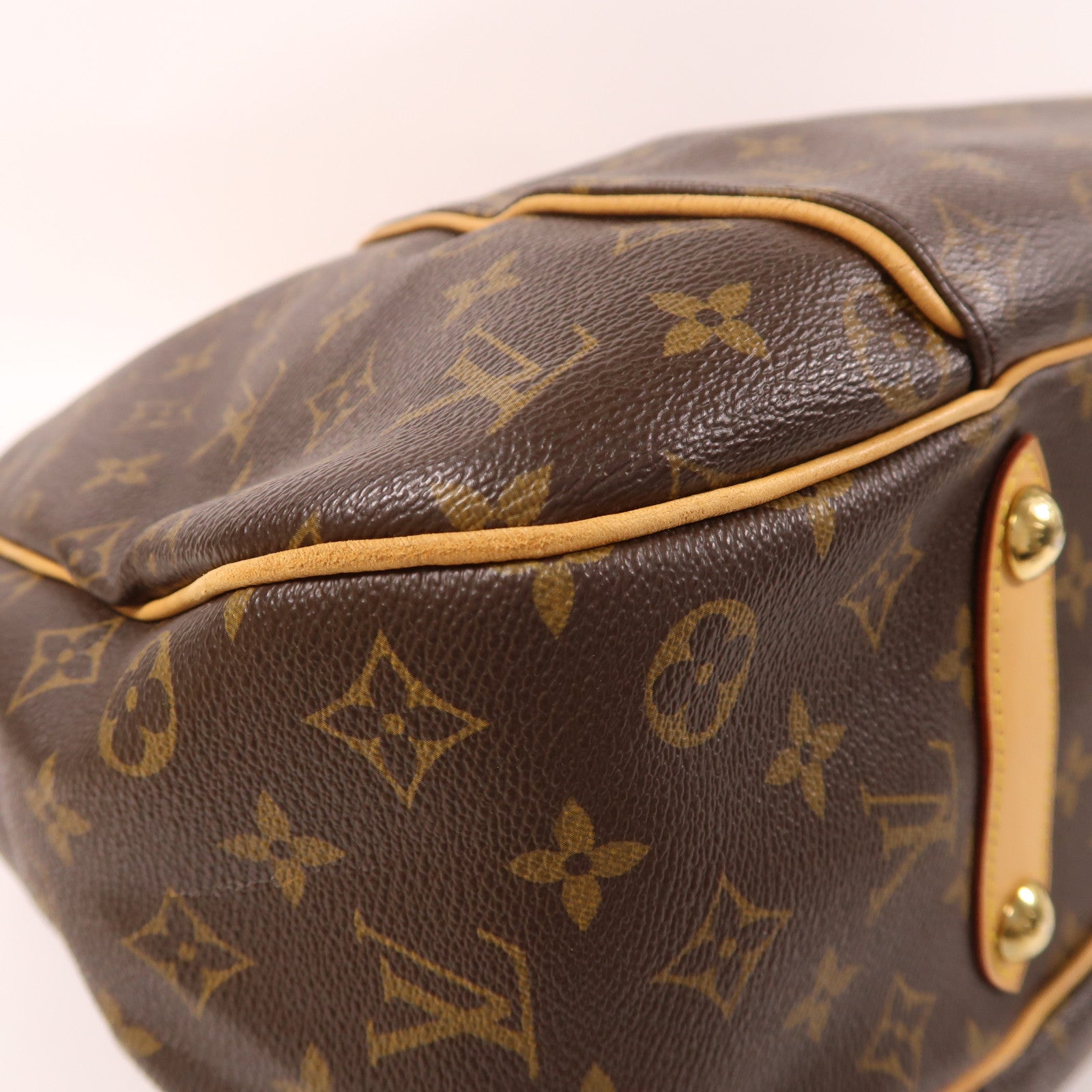 LOUIS VUITTON Monogram Galliera GM金扣肩背袋