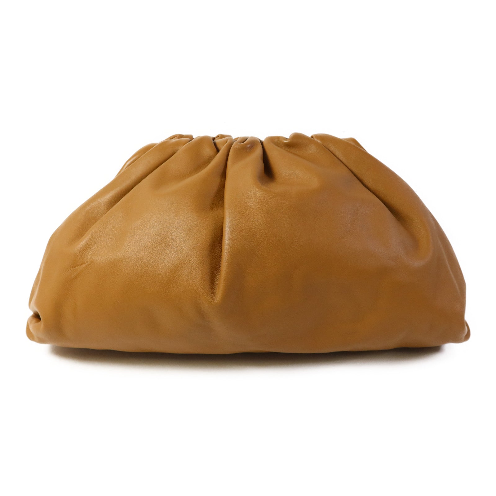 BOTTEGA VENETA 牛皮皮革Pouch Clutch Bag金扣手拿包