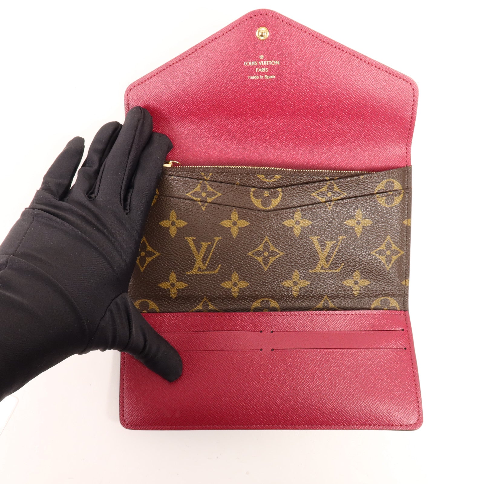 LOUIS VUITTON Monogram Josephine Long Wallet金扣長錢包