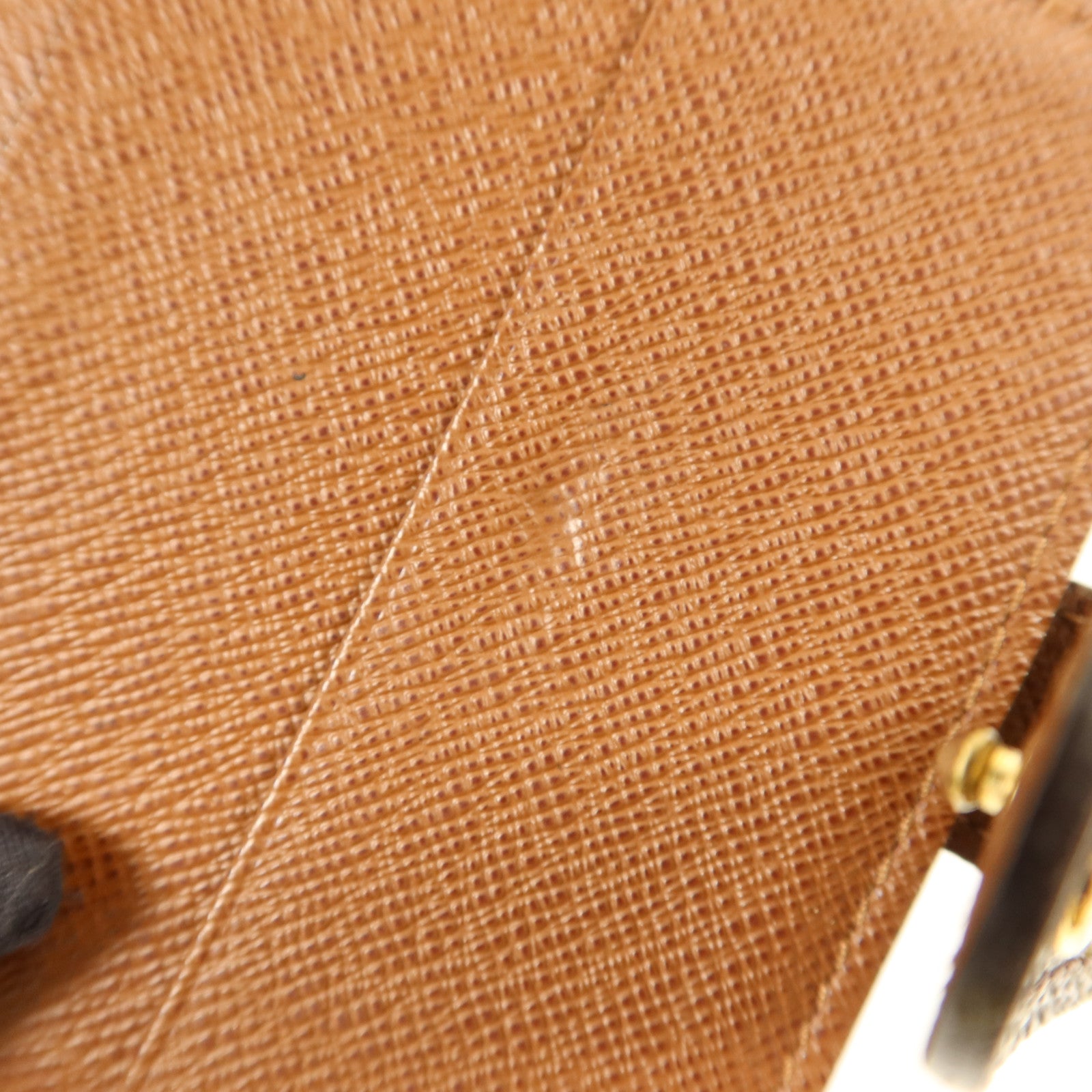 LOUIS VUITTON Monogram Compact Zipper Wallet金扣錢包