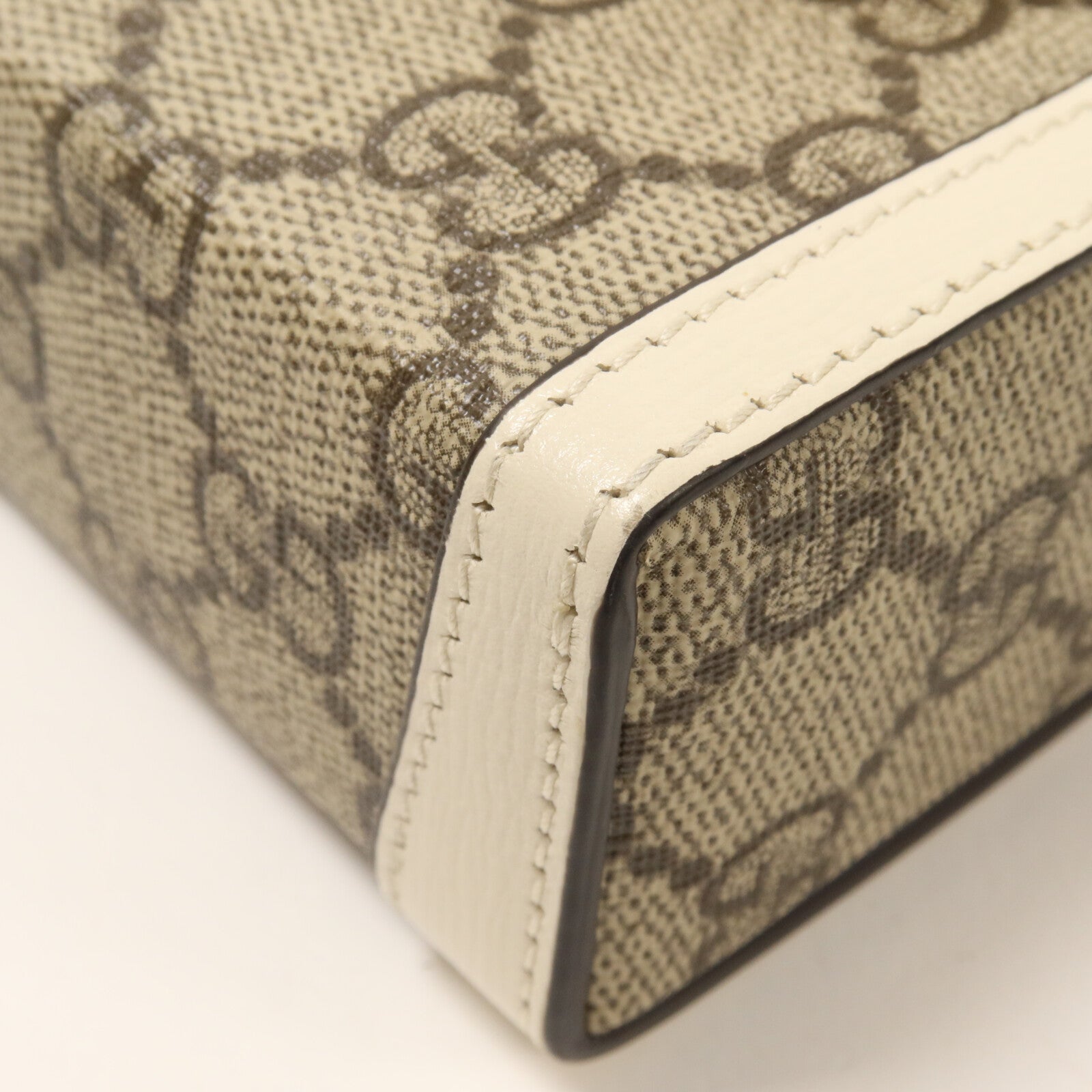 GUCCI 塗層帆布Horsebit Jumbo GG Shoulder Bag肩背袋