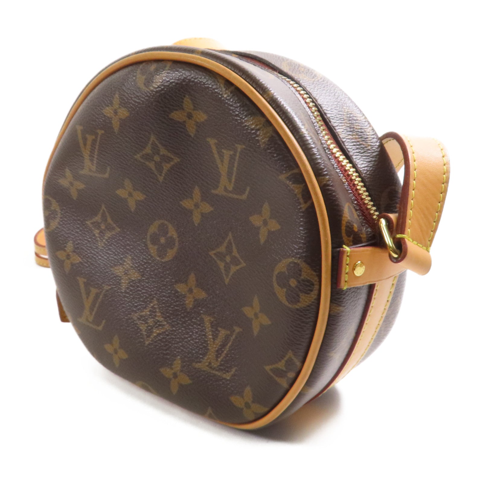 LOUIS VUITTON LV GHW Boite Chapeau Souple PM Shoulder Bag M45578 Monogram Brown