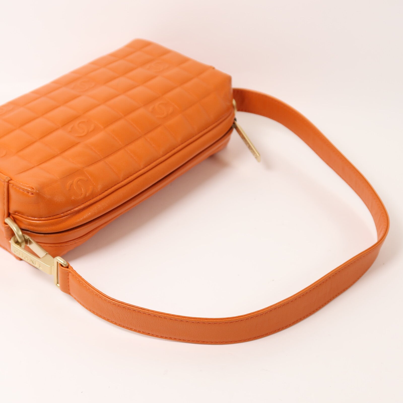 CHANEL 羊皮皮革Vintage手挽袋