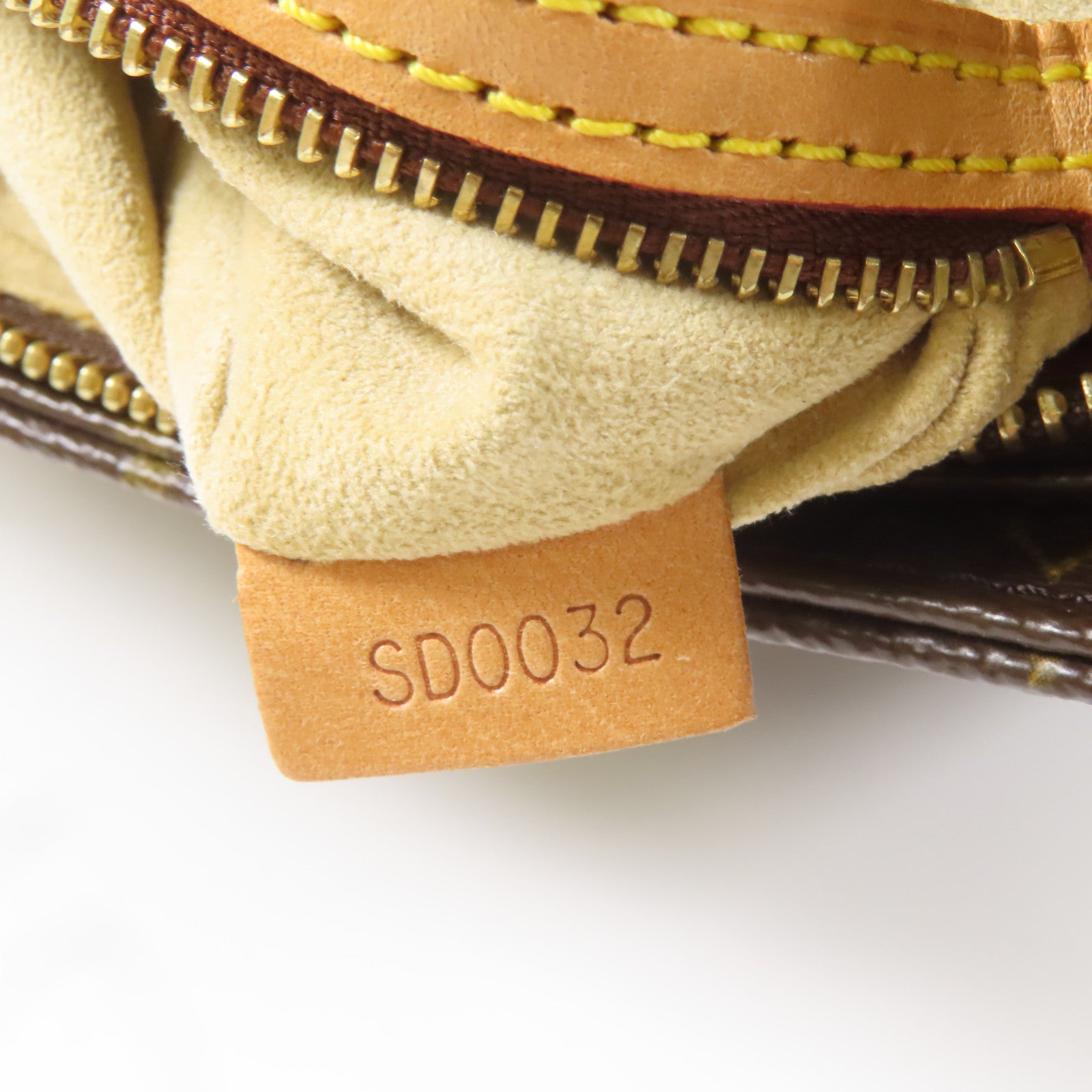LOUIS VUITTON Monogram Looping MM金扣肩背袋啡色