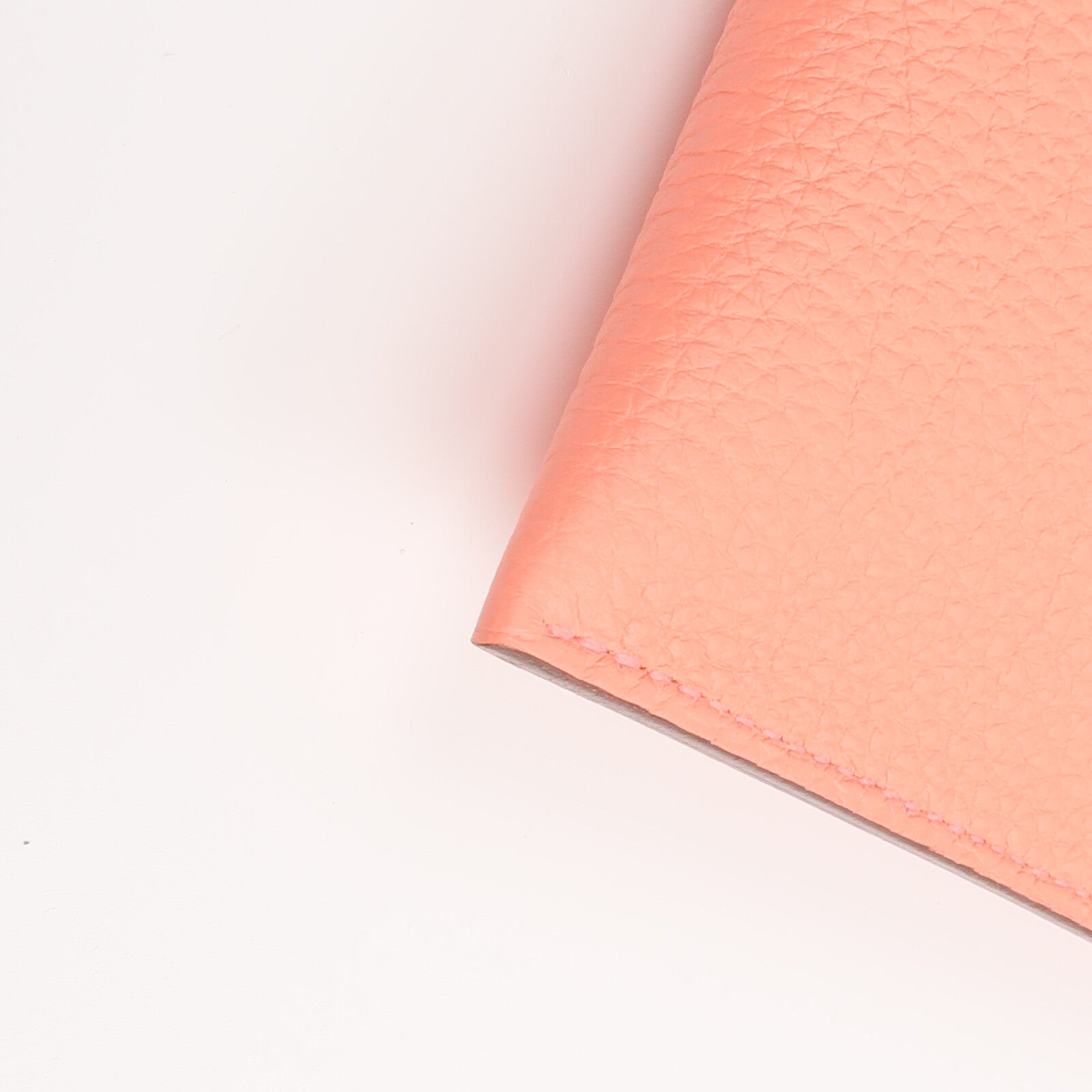 HERMES 【激減優惠】Togo皮革Bazar Pouch PM銀扣手拿包Flamingo