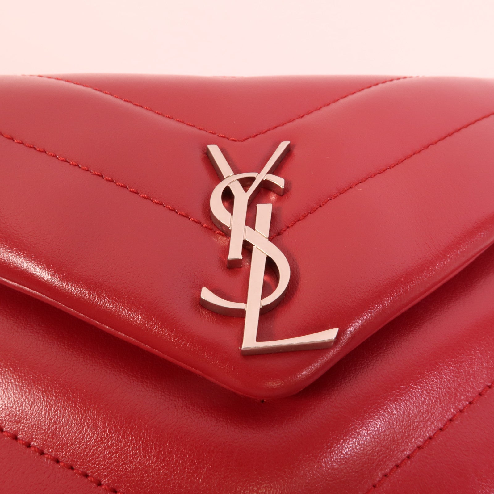 SAINT LAURENT 牛皮皮革Loulou Bag肩背袋