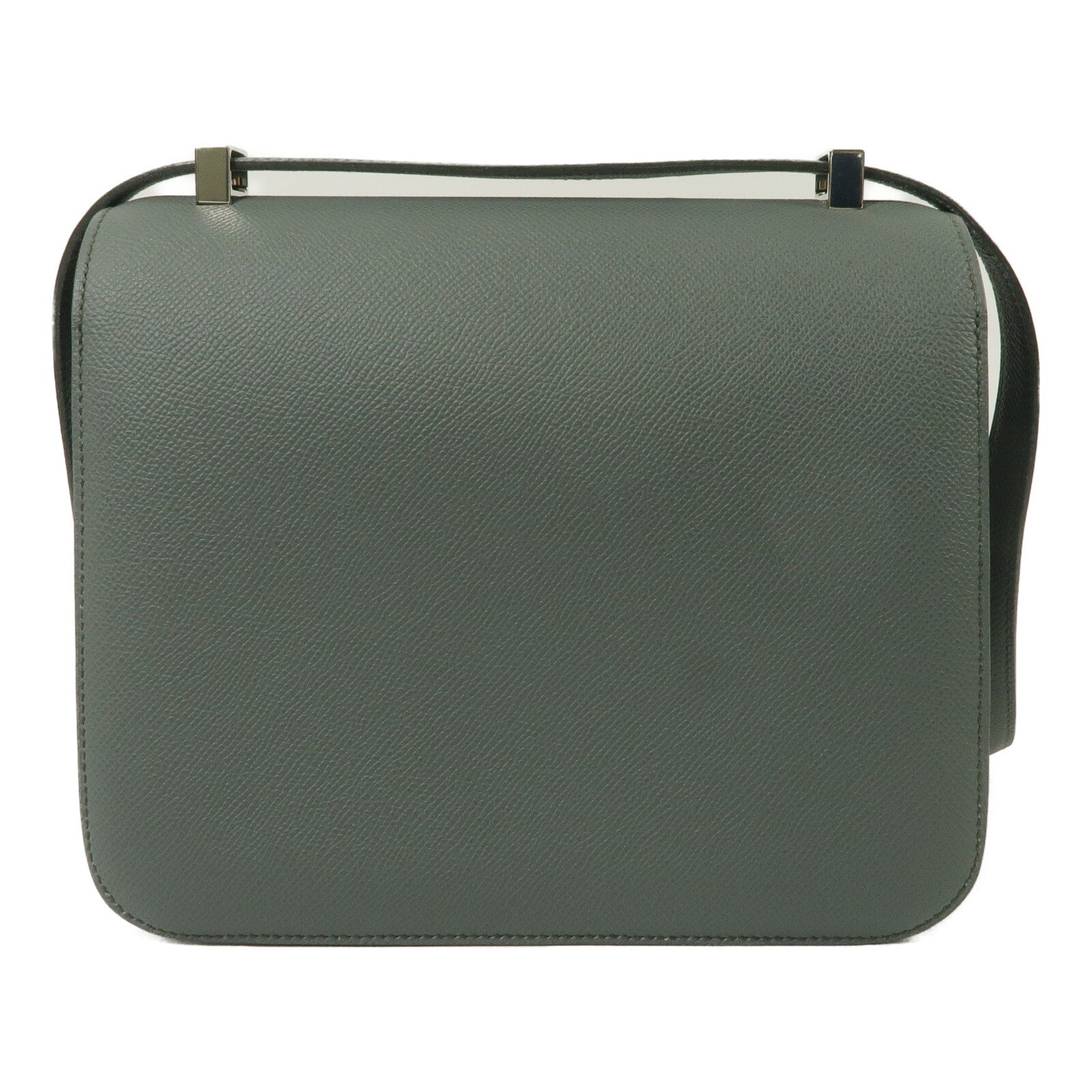 HERMES Epsom皮革Constance 24肩背袋Bleu Orage