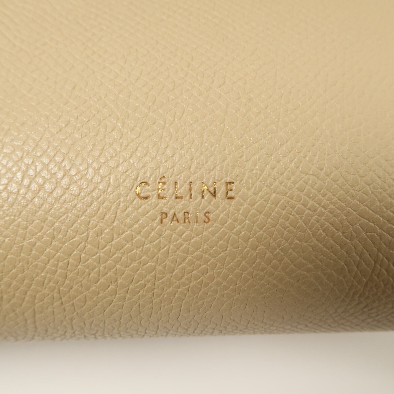CELINE 牛皮皮革Micro Belt Bag手挽肩背兩用袋