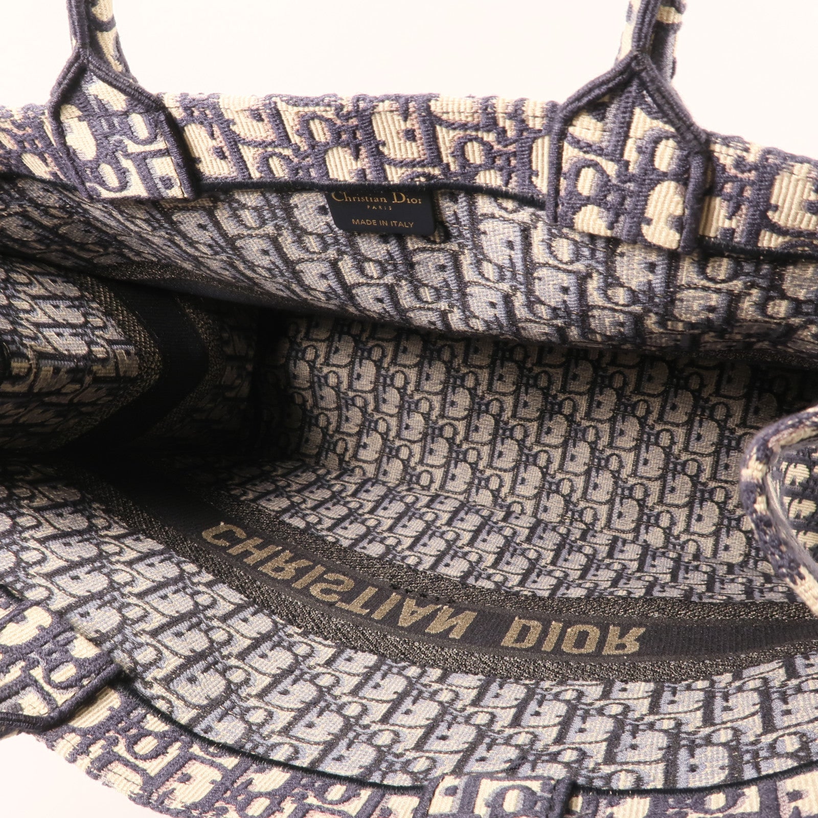 Dior 帆布Book Tote Large肩背袋