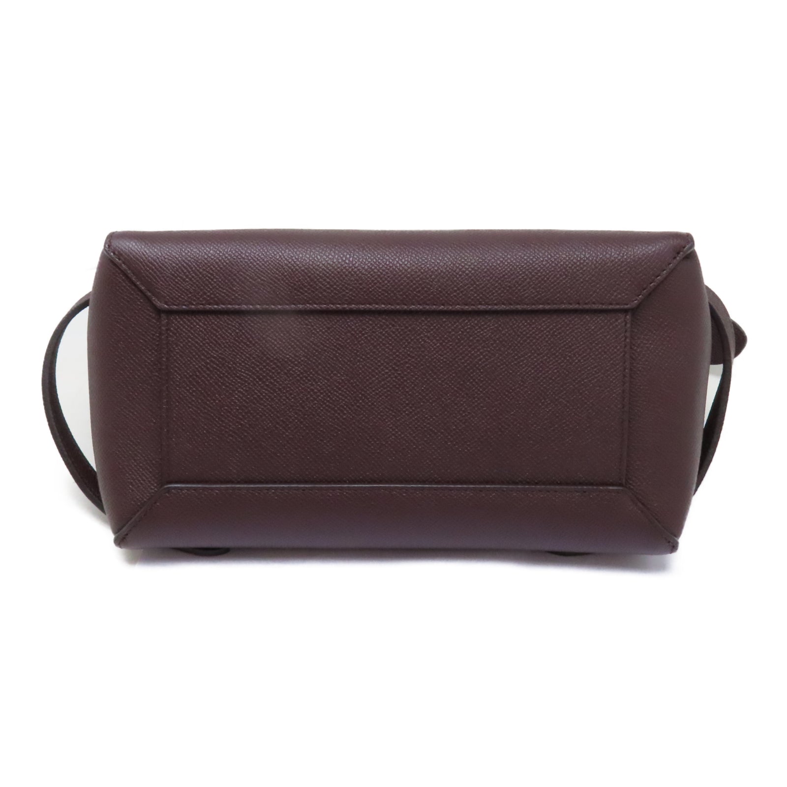 CELINE 【激減優惠】牛皮皮革Belt Bag金扣手挽肩背兩用袋紫色