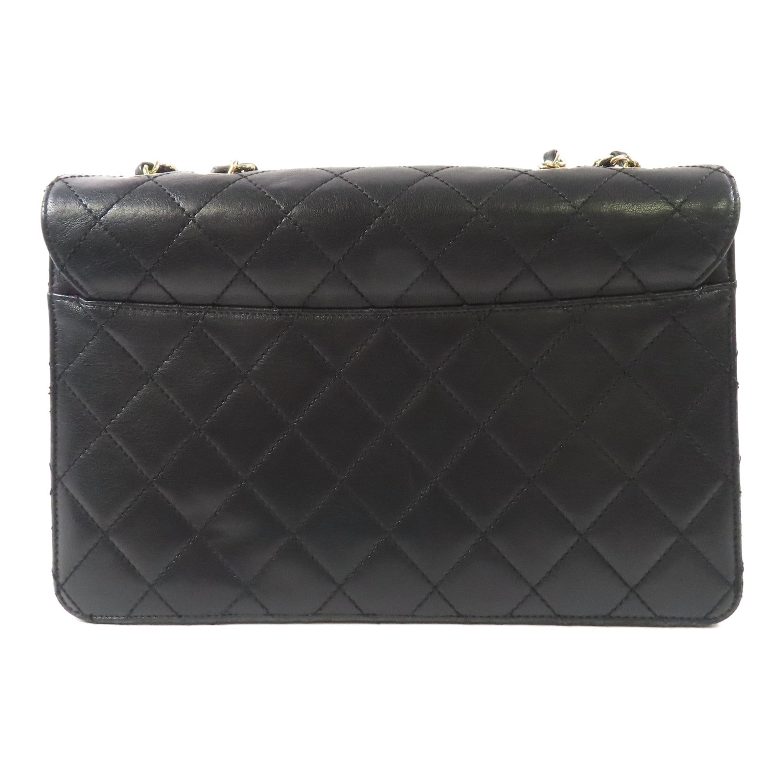 CHANEL 牛皮皮革Shoulder Bag金扣肩背袋