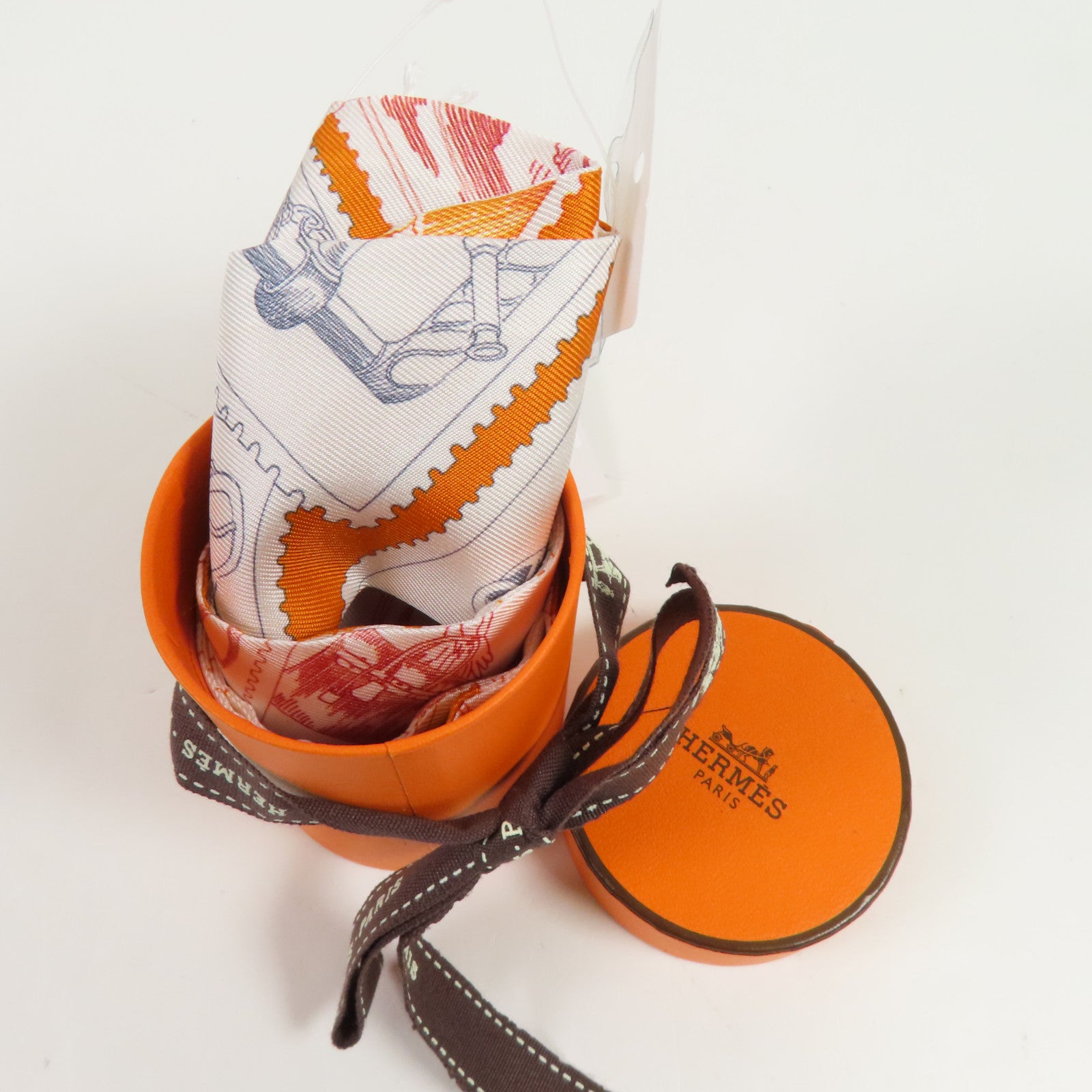 HERMES 絲質Twilly絲巾