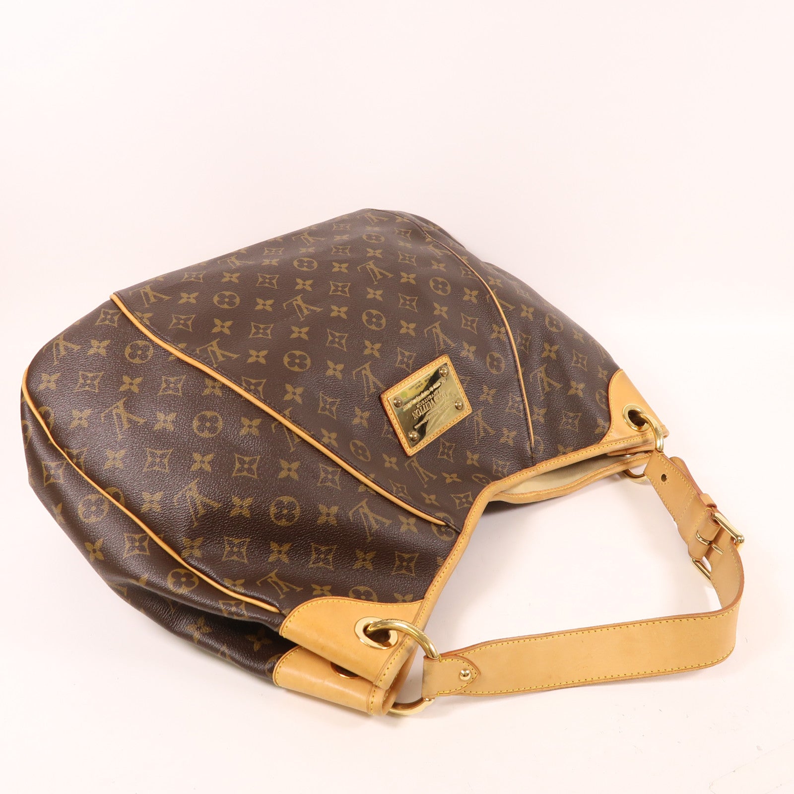 LOUIS VUITTON Monogram Galliera GM金扣肩背袋