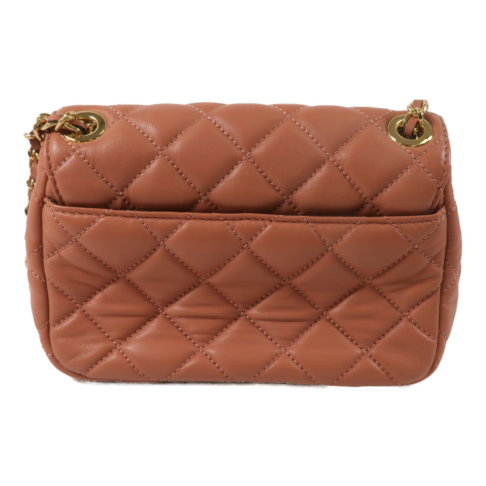 Michael Kors 羊皮皮革Chain Shoulder鏈帶肩背袋