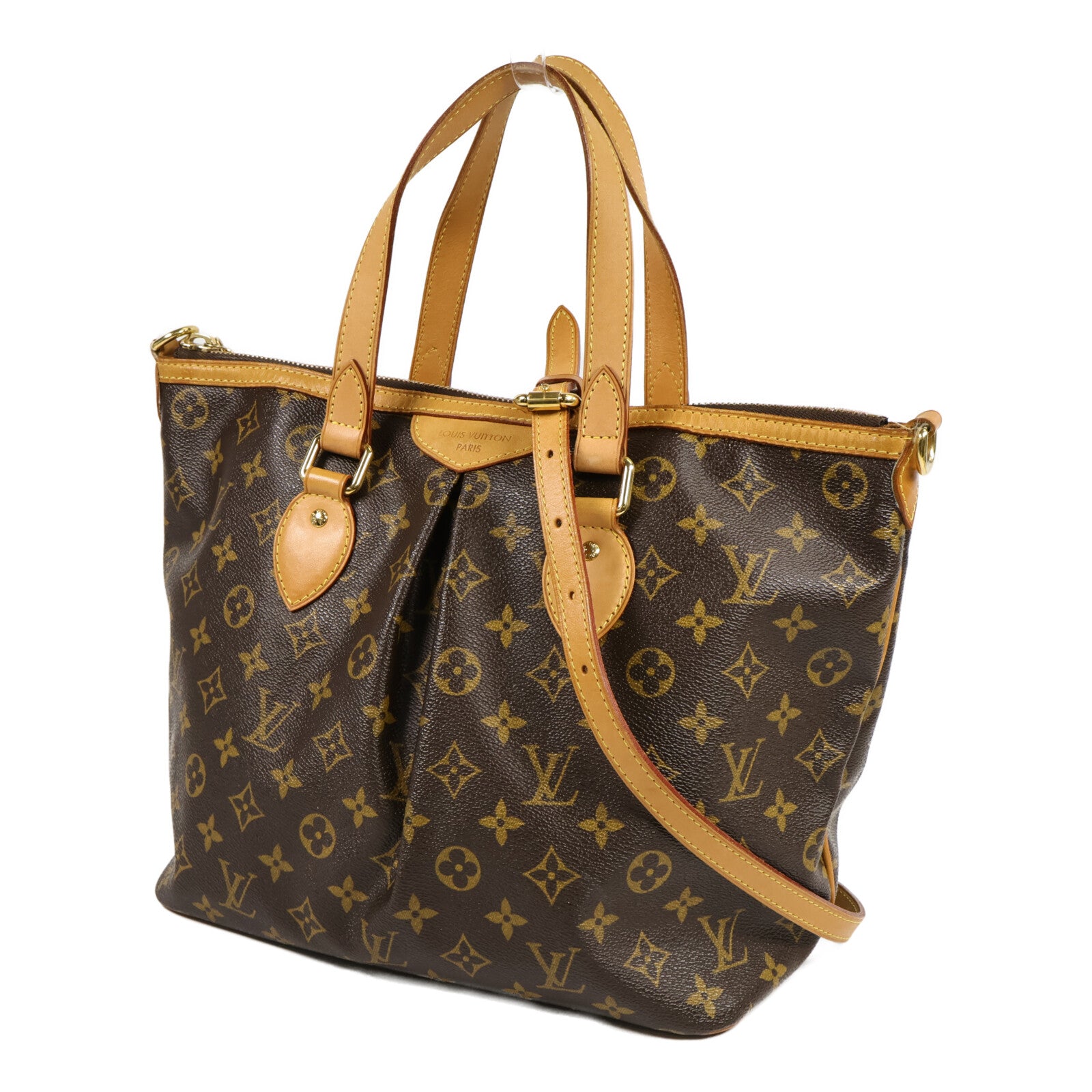 LOUIS VUITTON Monogram Palermo PM手挽肩背兩用袋