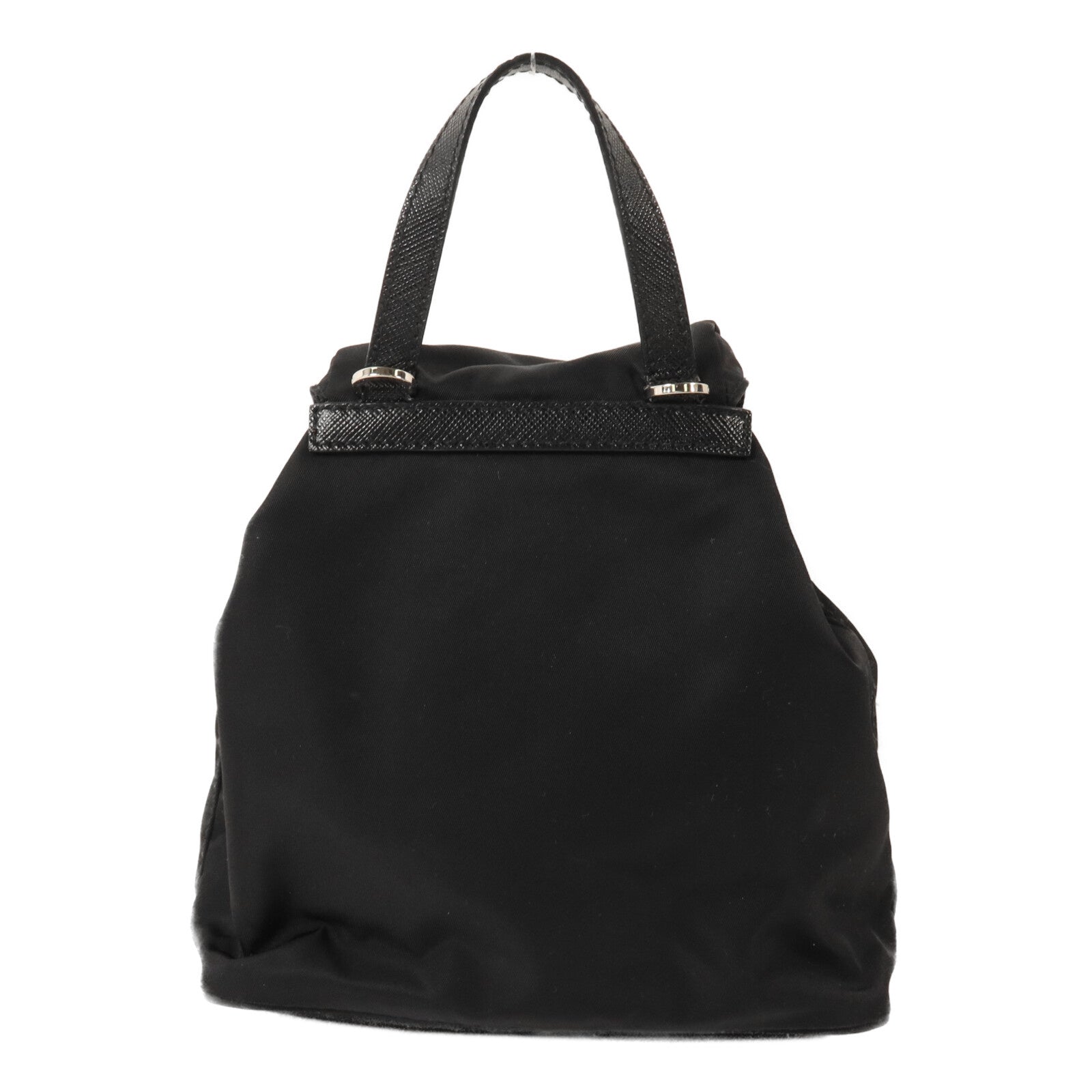PRADA 尼龍Mini Backpack Chain Shoulder鏈帶手挽肩背兩用袋